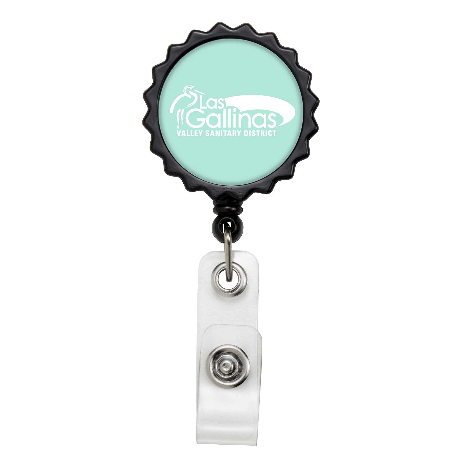 Picture of Bottle Cap Retractable Badge Reel