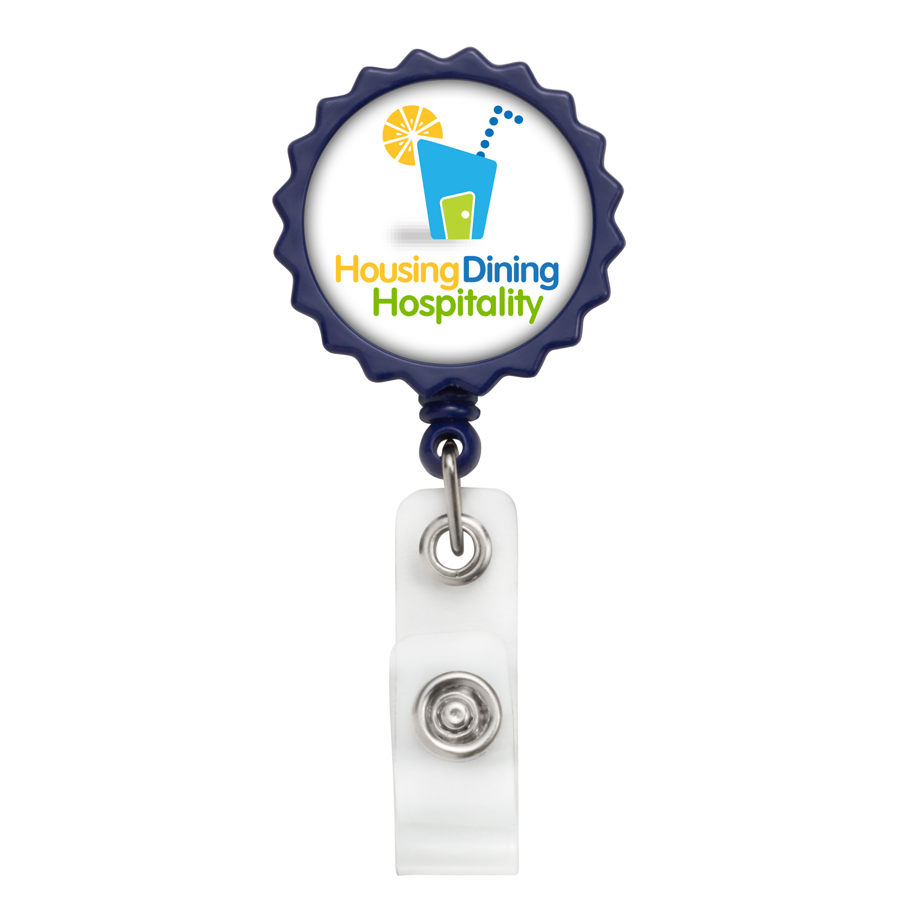 Picture of Bottle Cap Retractable Badge Reel