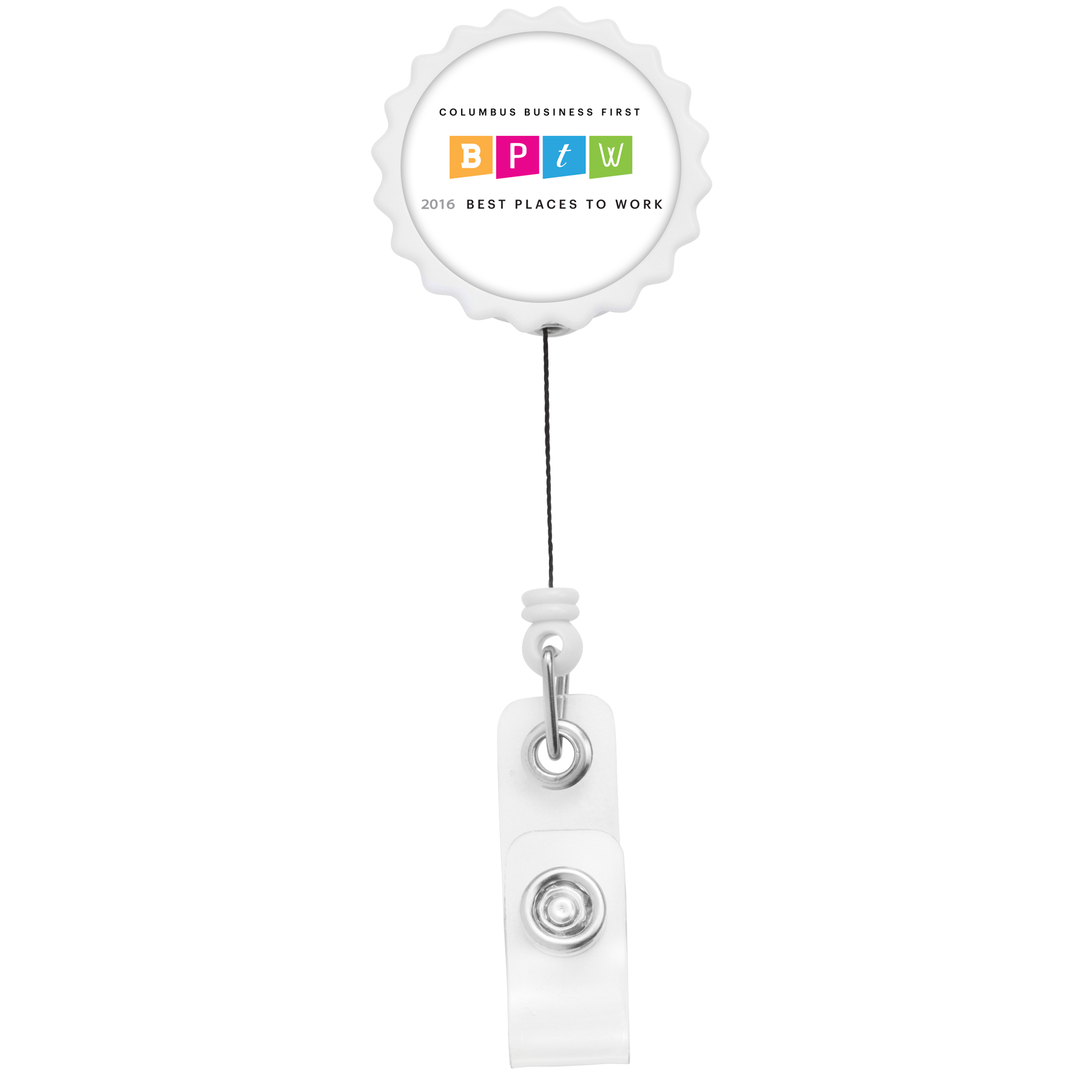 Picture of Bottle Cap Retractable Badge Reel