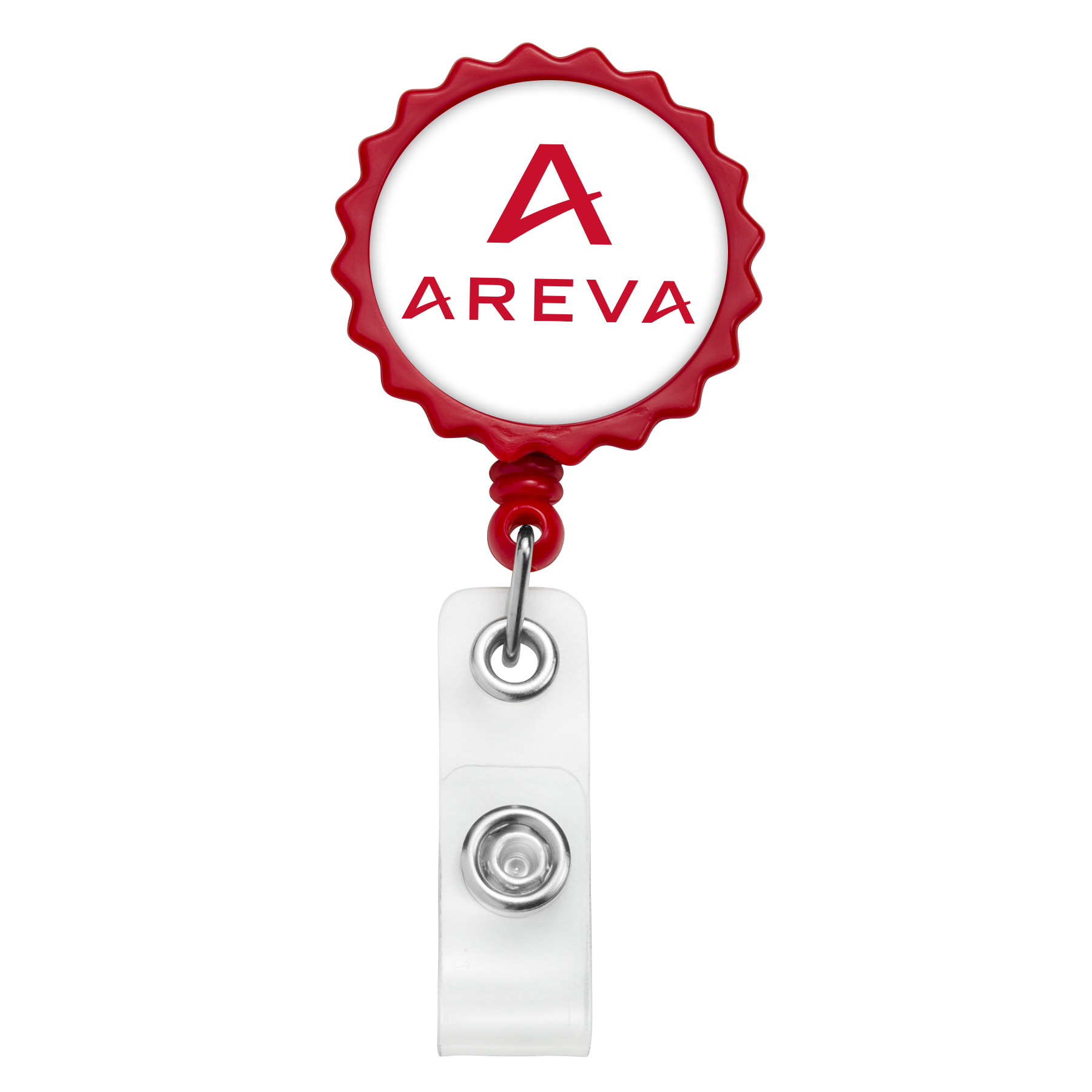 Picture of Bottle Cap Retractable Badge Reel