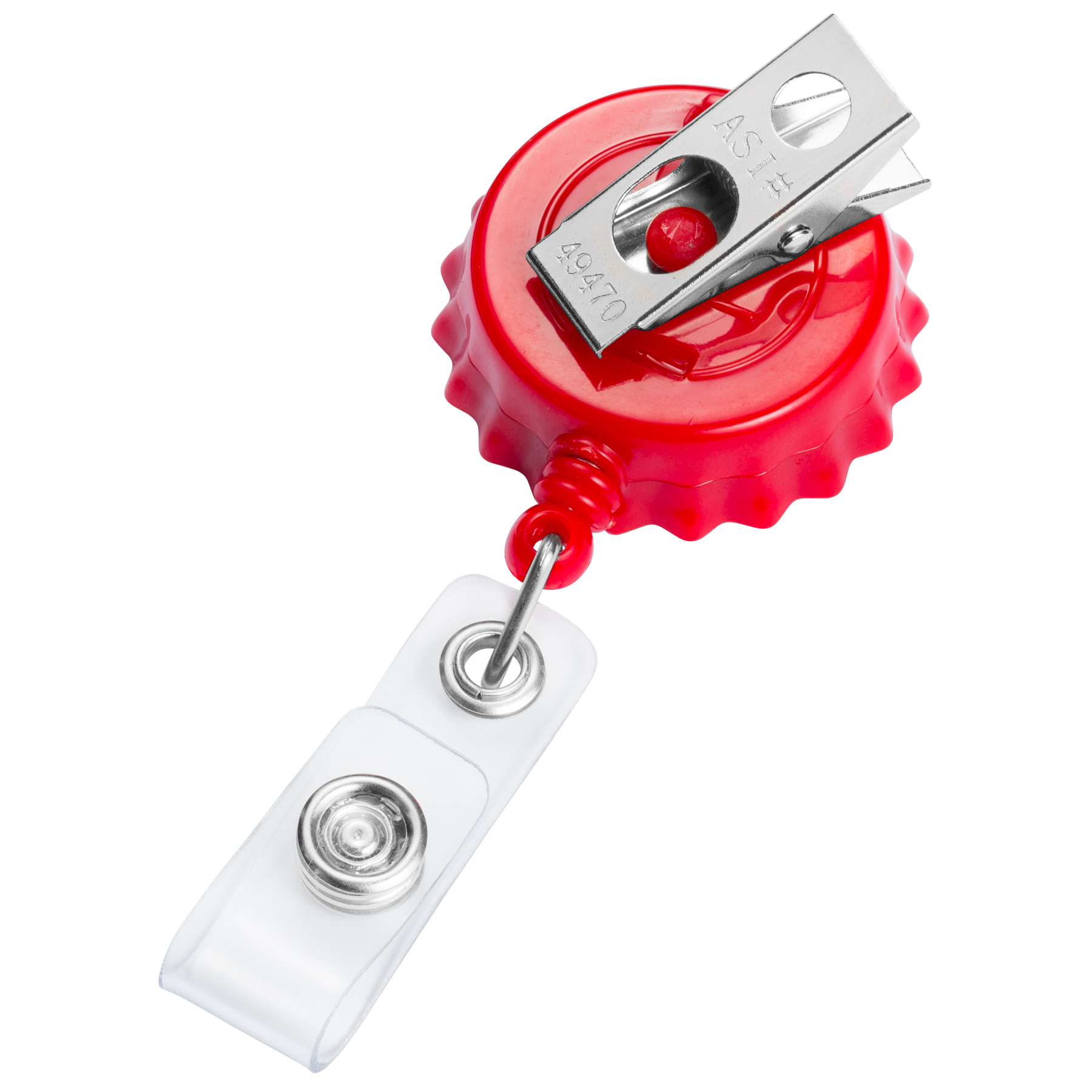 Picture of Bottle Cap Retractable Badge Reel