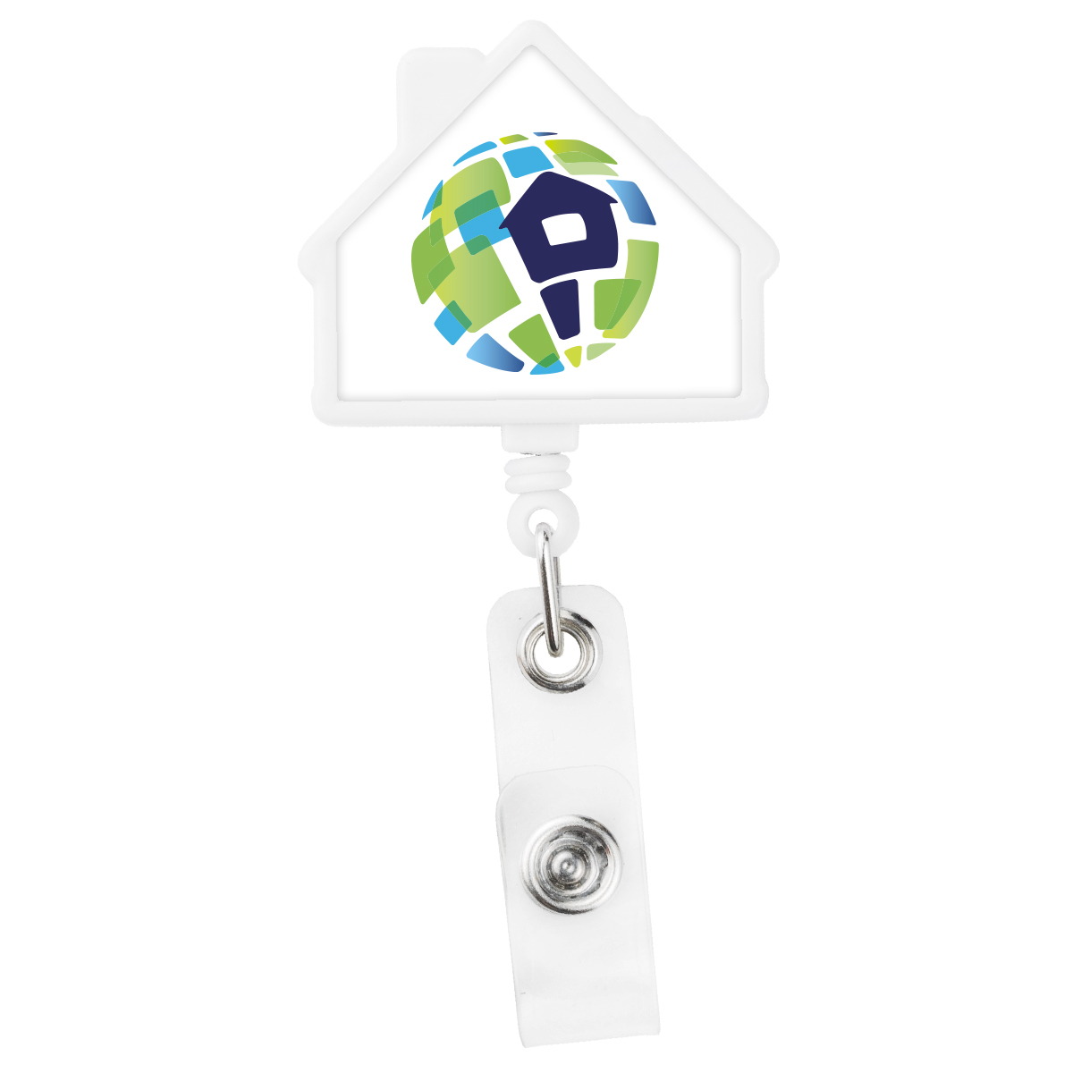 Picture of House Retractable Badge Reel