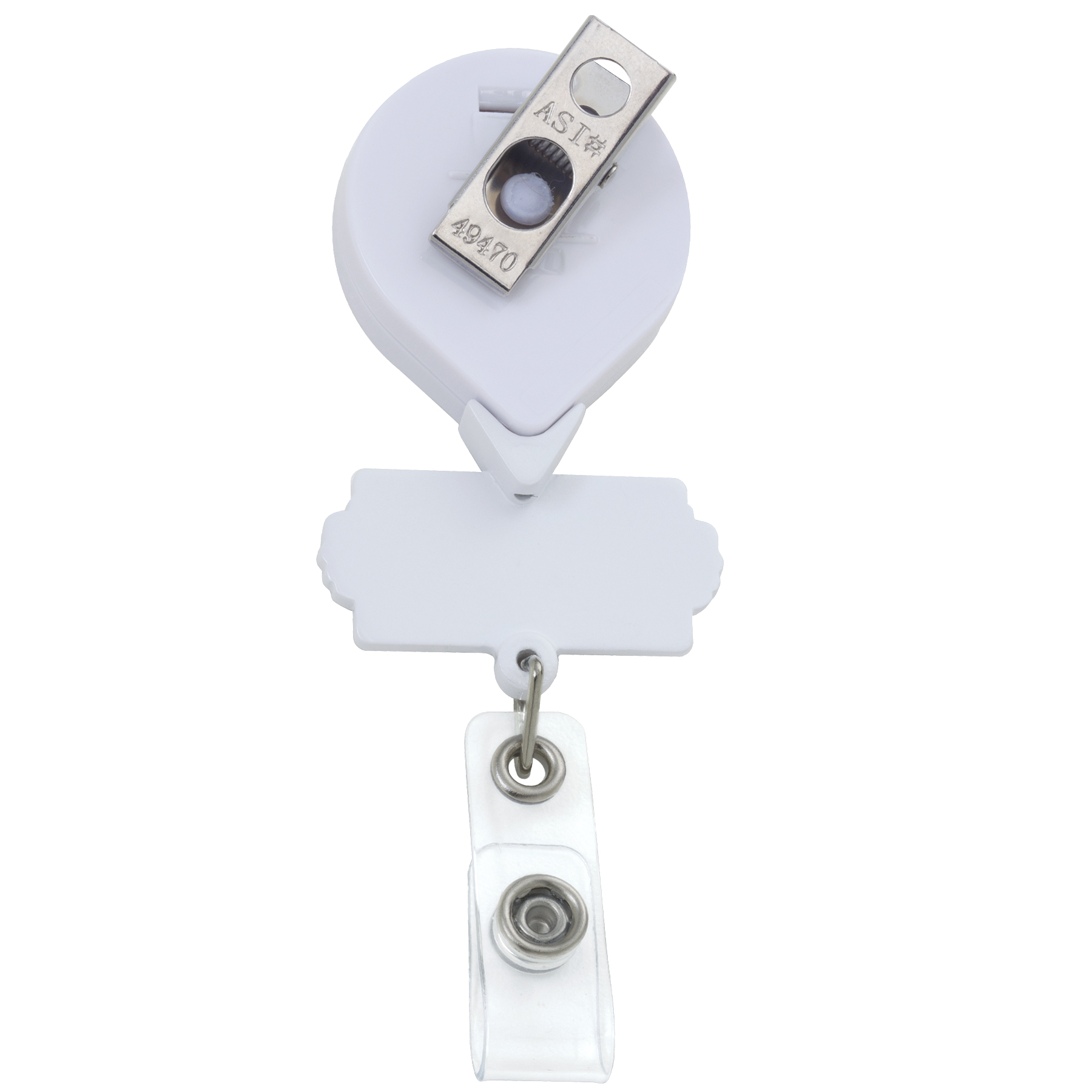 Picture of Smiley Hands Retractable Badge Reel