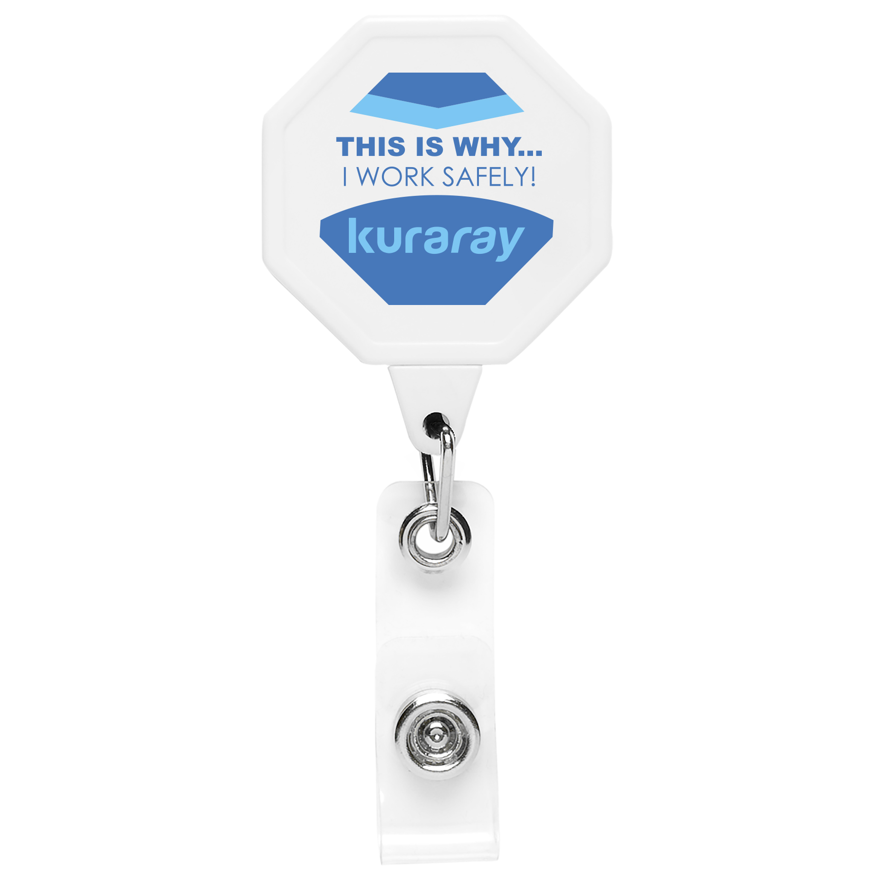 Picture of Jumbo Octagon Retractable Badge Reel