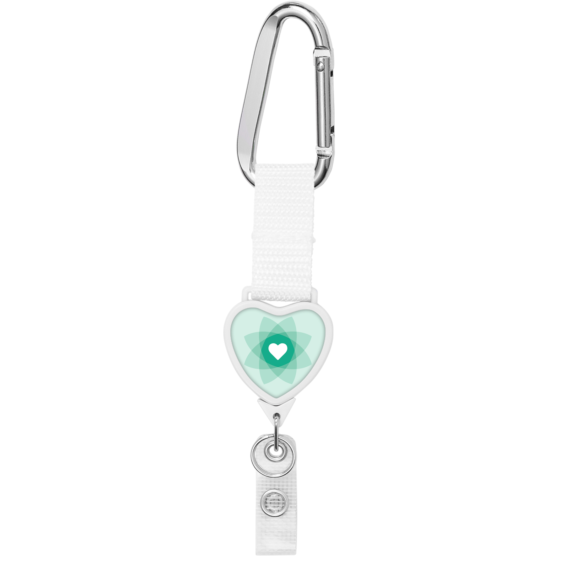 Picture of Heart Carabiner Strap 2 Reel