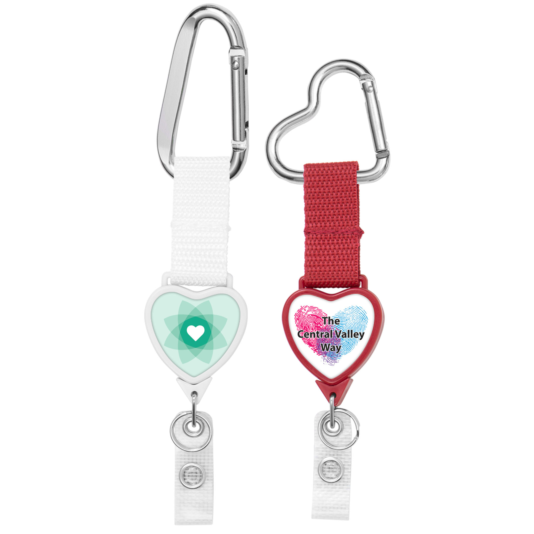 Picture of Heart Carabiner Strap 2 Reel