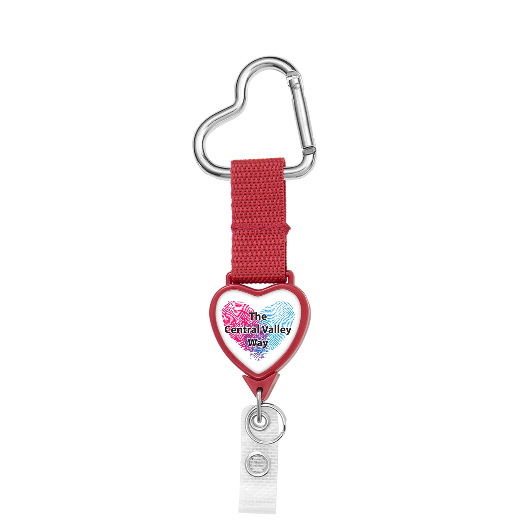 Picture of Heart Carabiner Strap 2 Reel