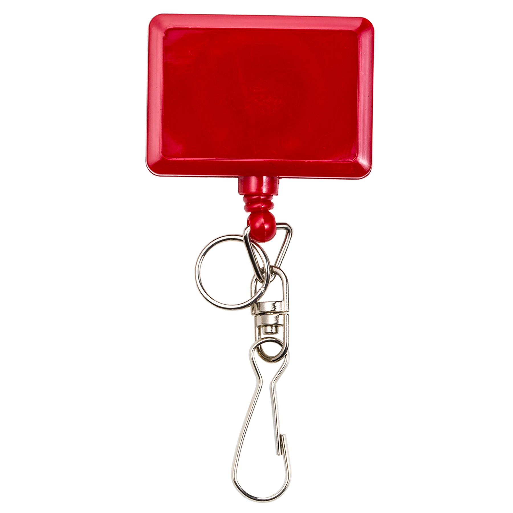 Picture of Bamboo Jumbo Rectangle Retractable Badge Reel