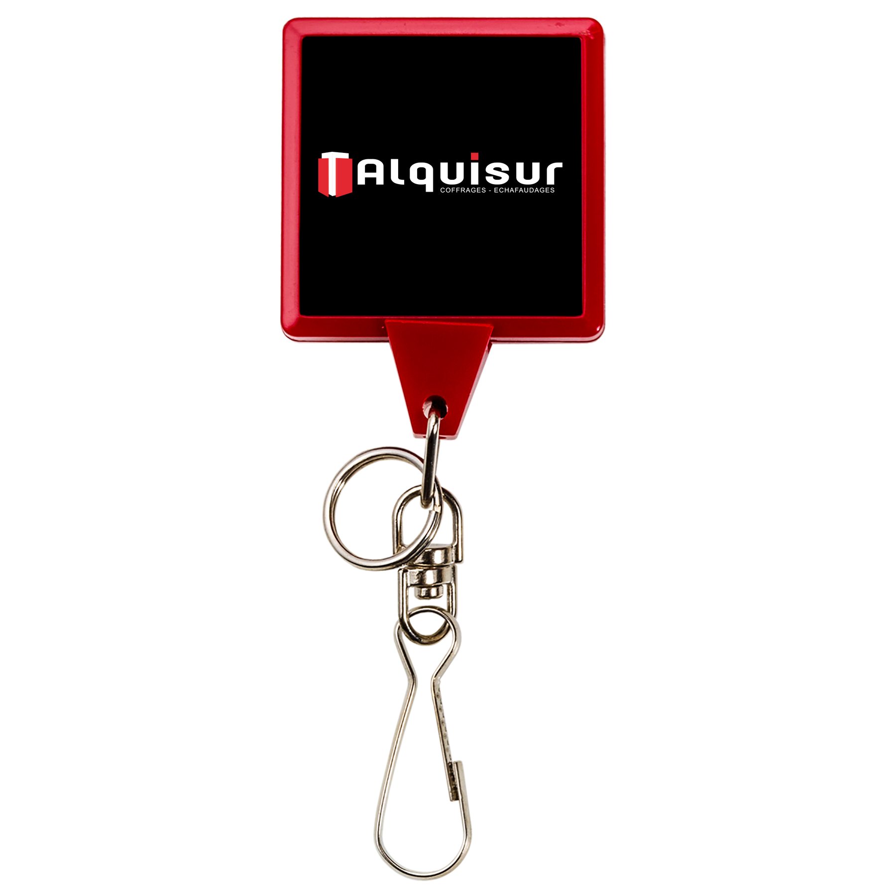 Picture of Bamboo Jumbo Square Retractable Badge Reel