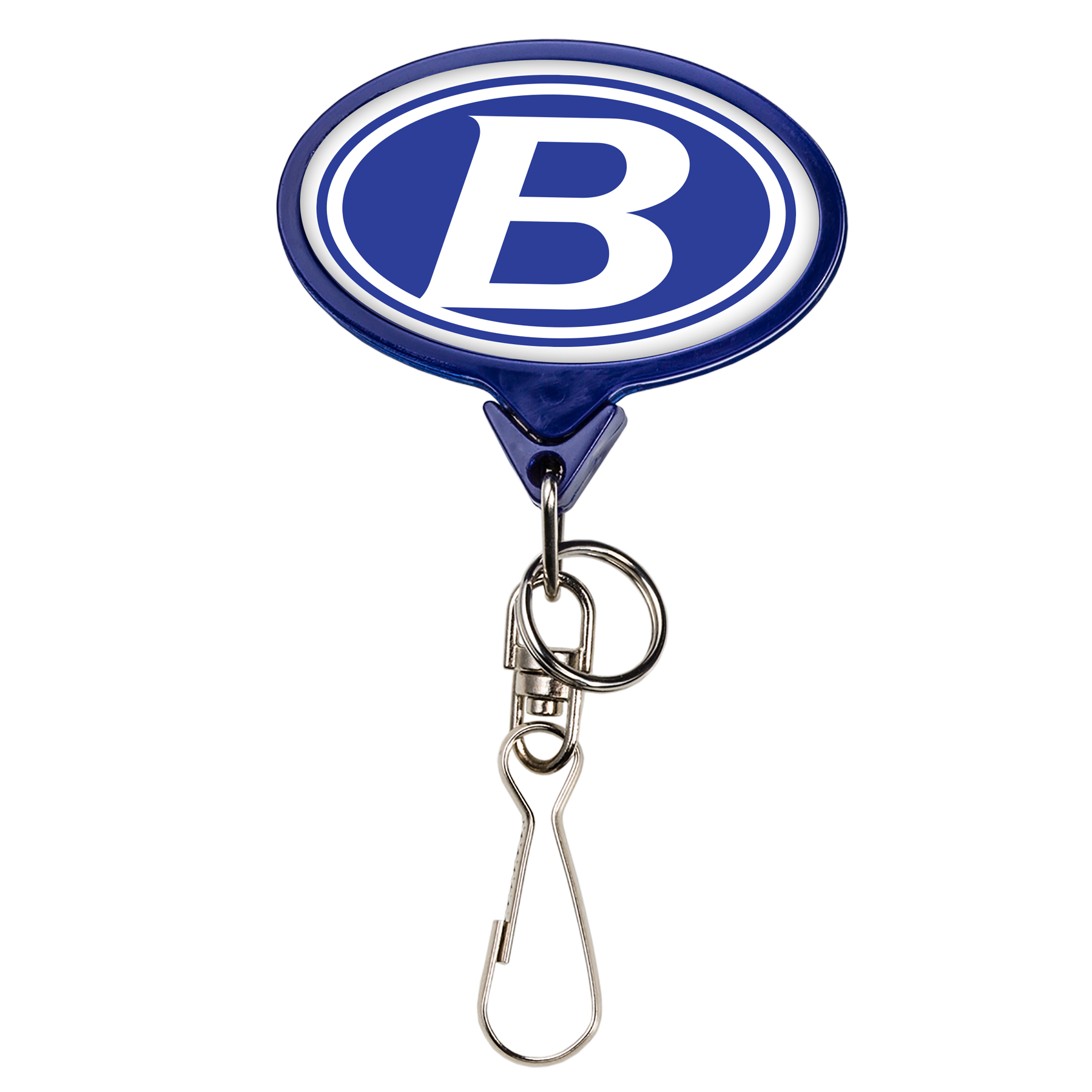 Picture of Bamboo Jumbo Oval Retractable Badge Reel