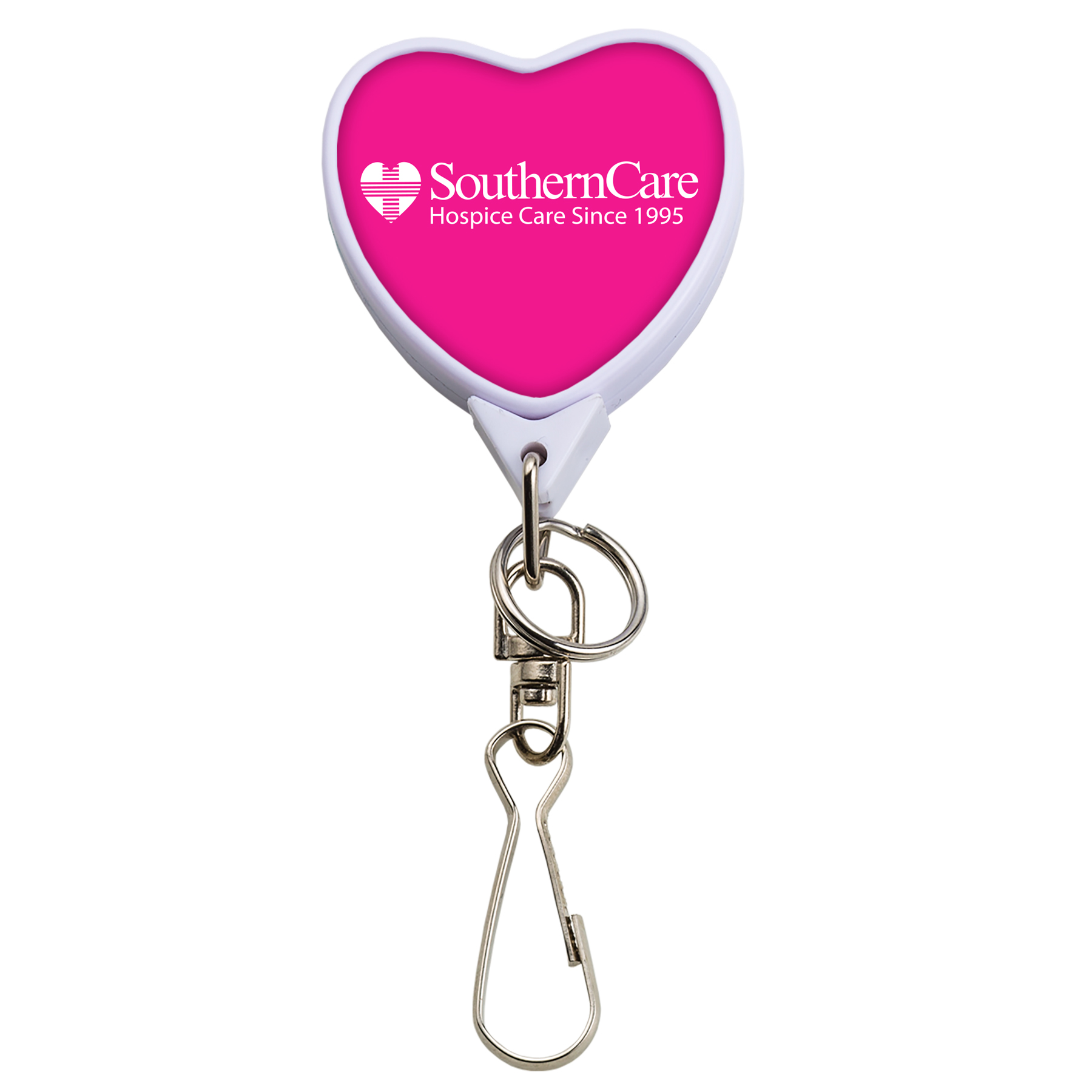 Picture of Bamboo Jumbo Heart Retractable Badge Reel