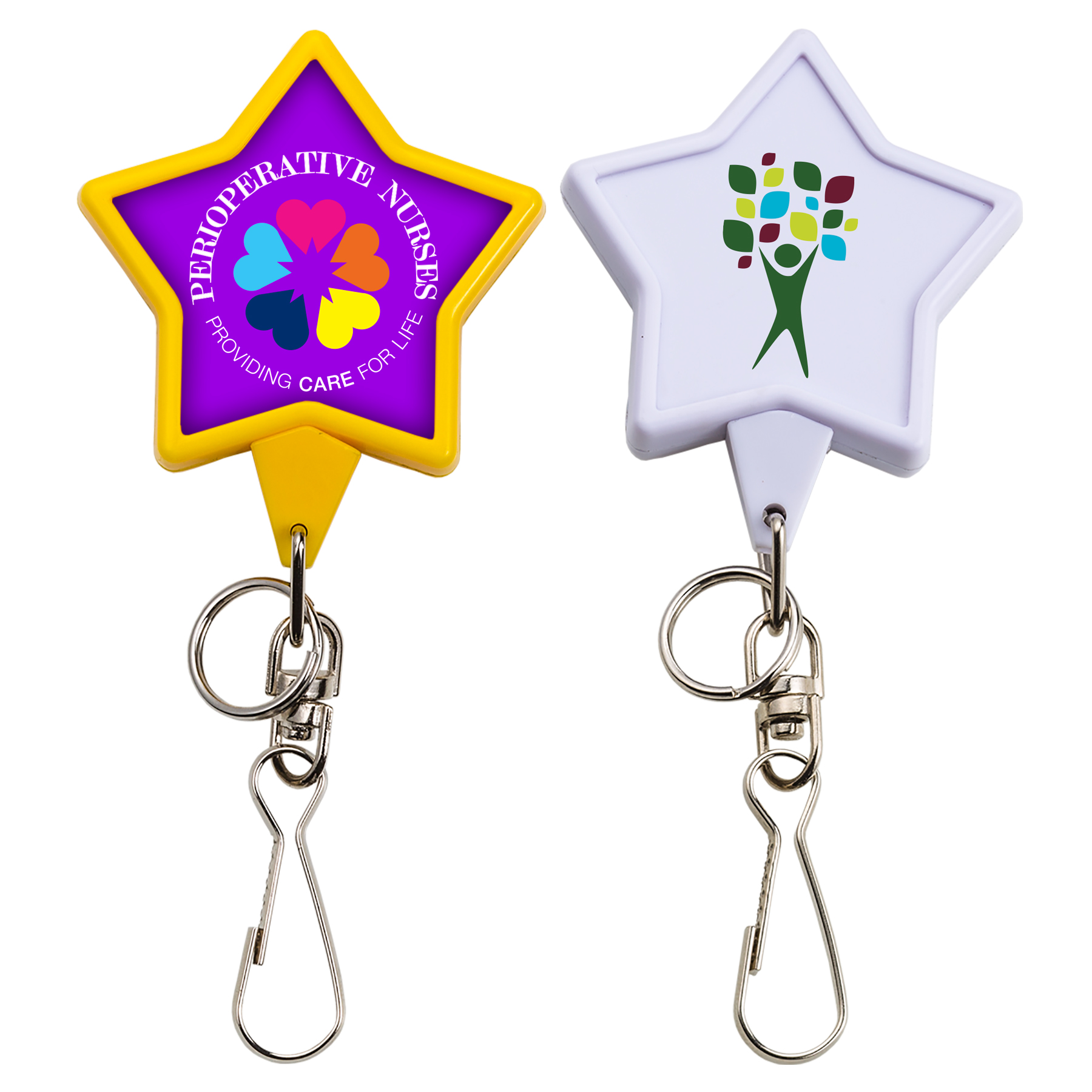 Picture of Bamboo Jumbo Star Retractable Badge Reel