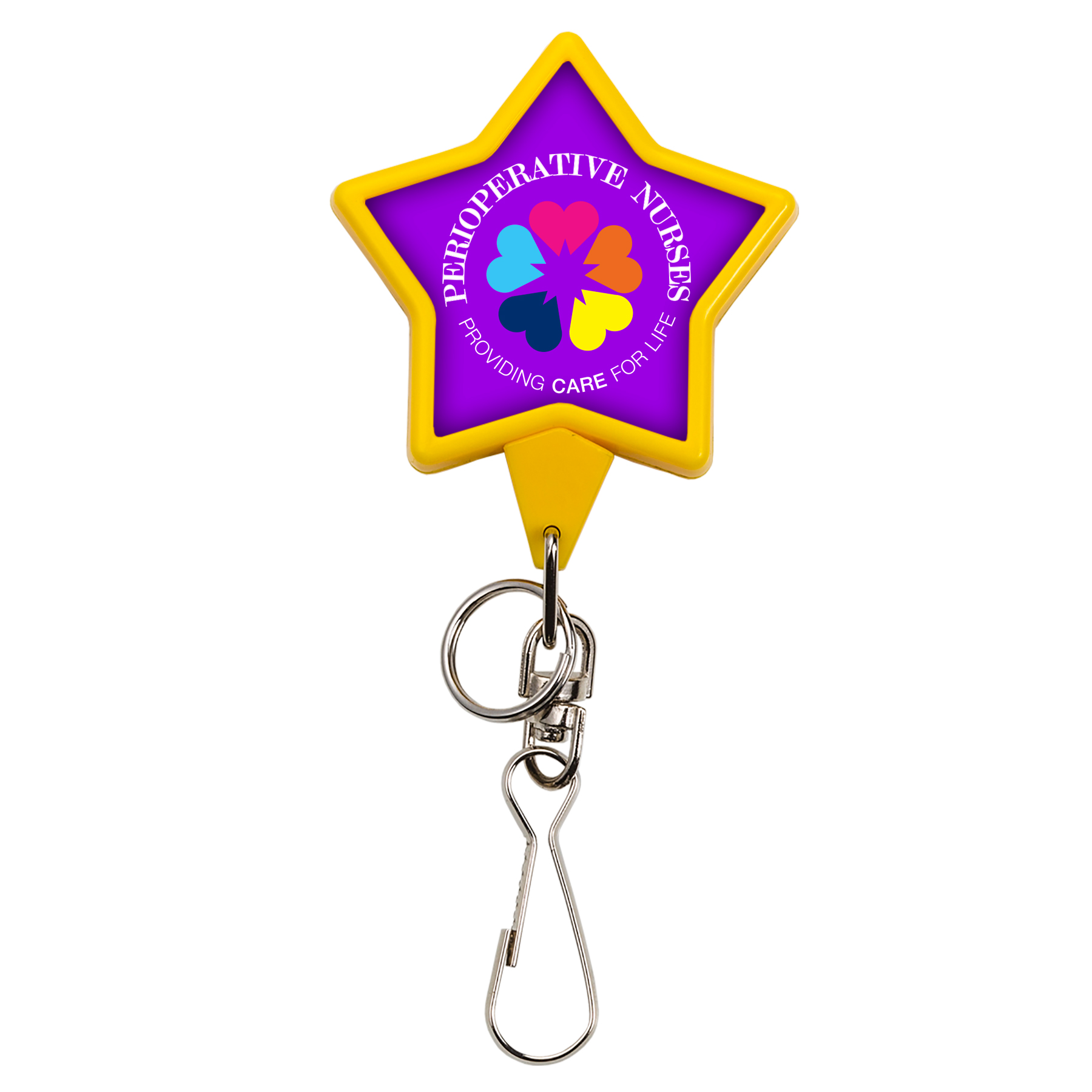 Picture of Bamboo Jumbo Star Retractable Badge Reel