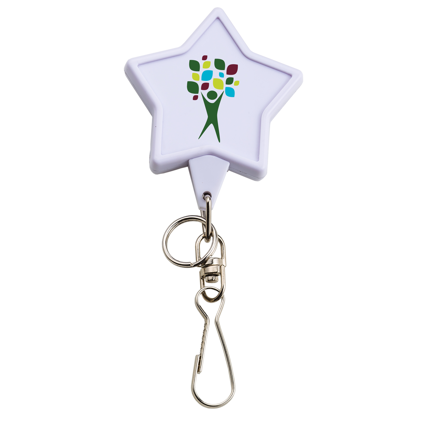 Picture of Bamboo Jumbo Star Retractable Badge Reel