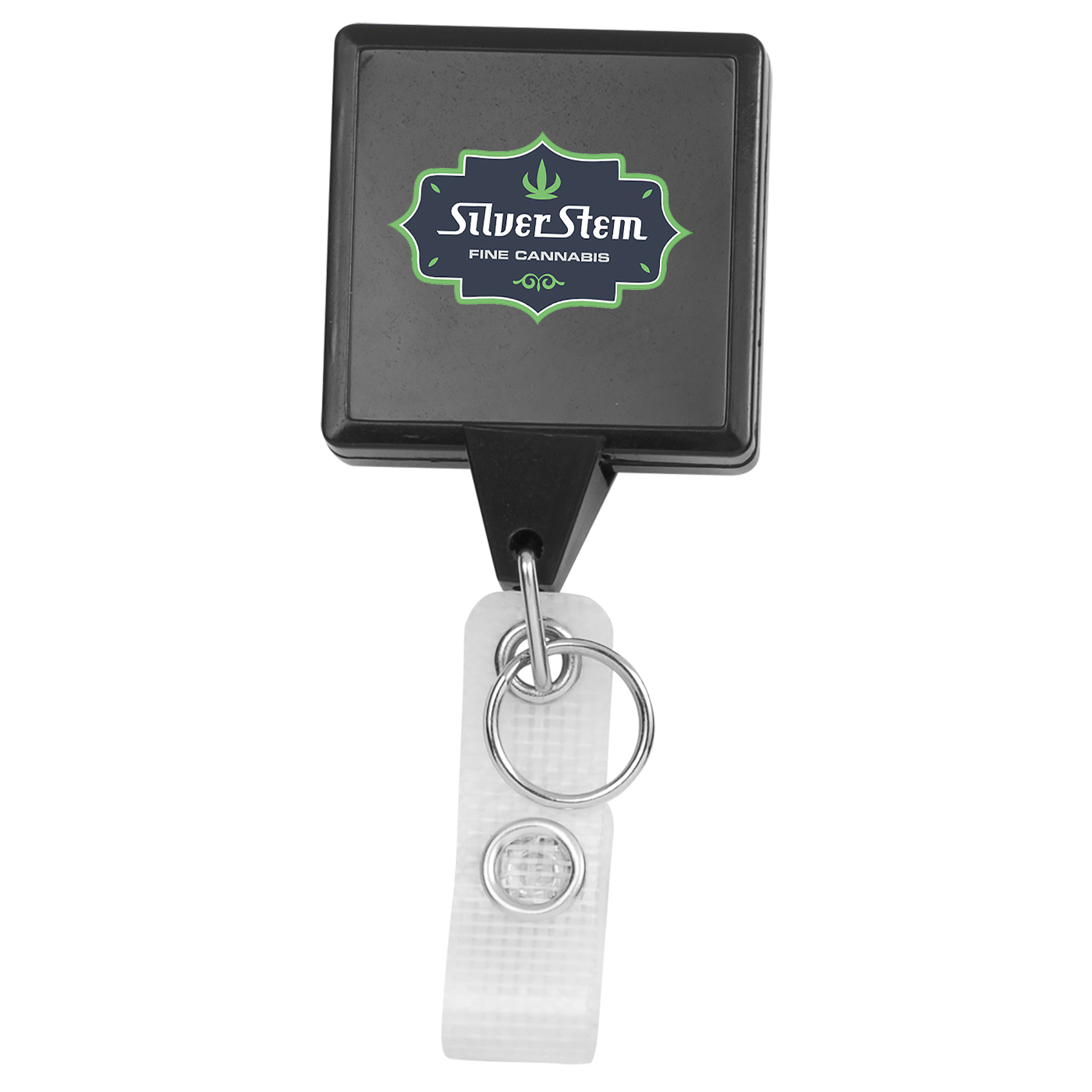 Picture of Hemp Jumbo Square Retractable Badge Reel