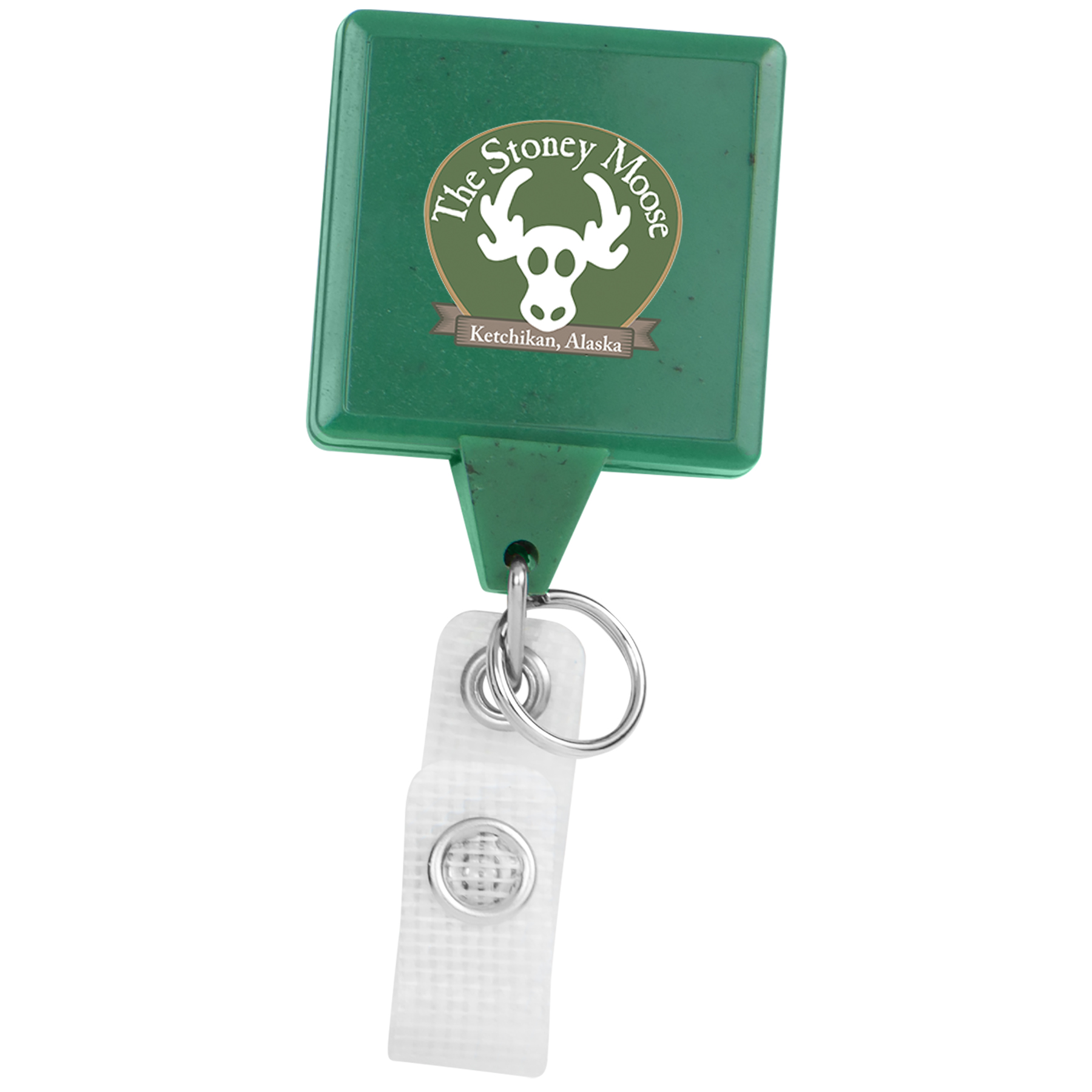 Picture of Hemp Jumbo Square Retractable Badge Reel