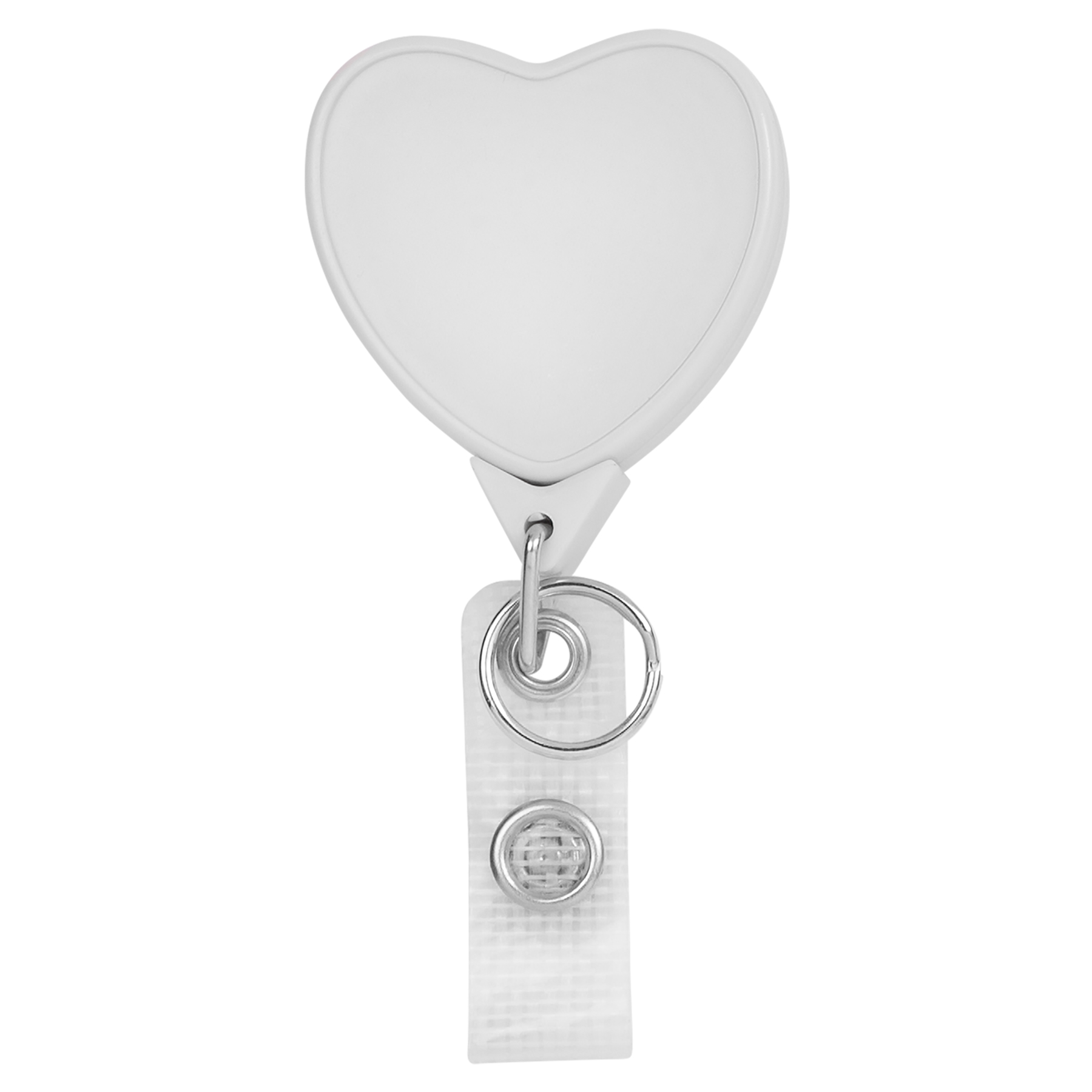 Picture of Hemp Jumbo Heart Retractable Badge Reel
