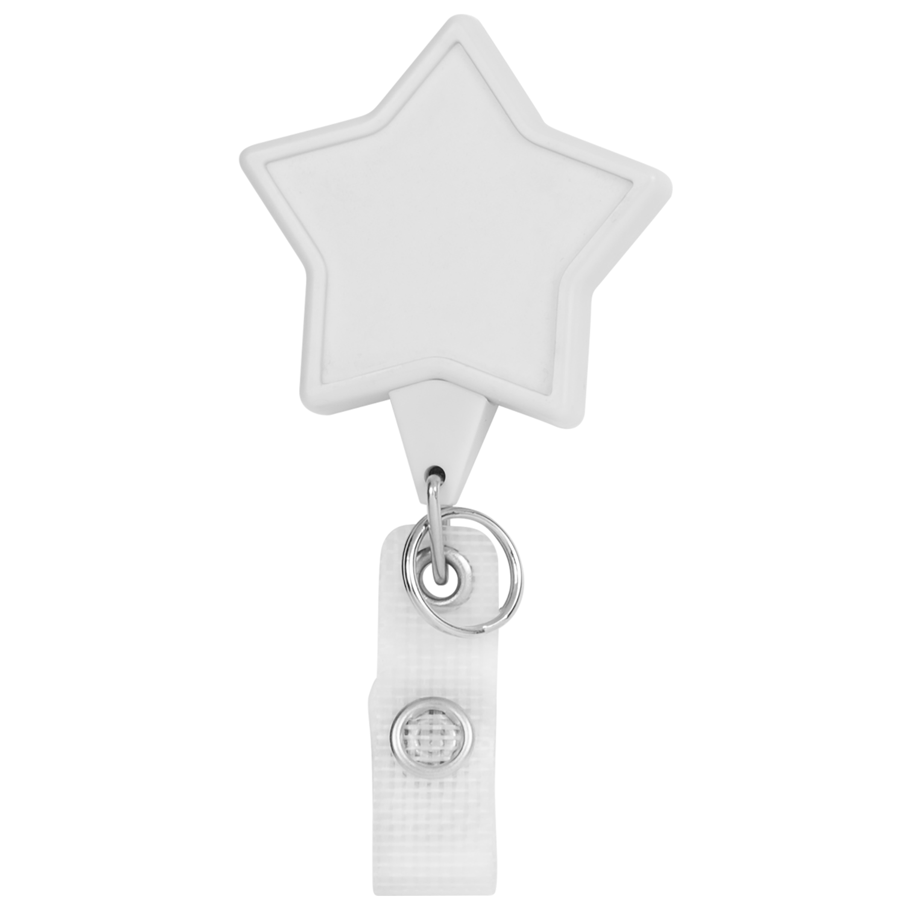 Picture of Hemp Jumbo Heart Retractable Badge Reel