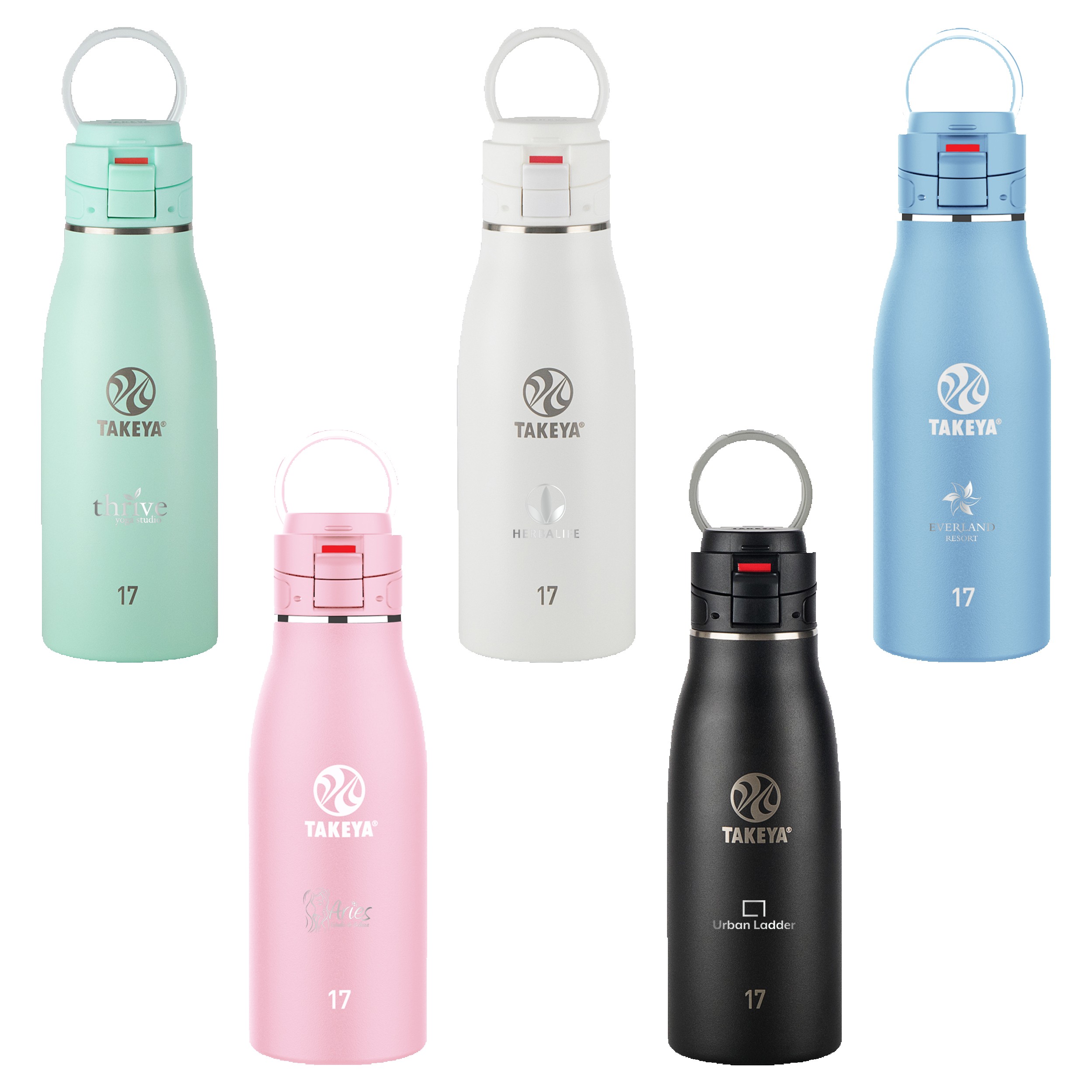 Picture of Takeya® 17 Oz. Standard Traveler Bottle (Laser)