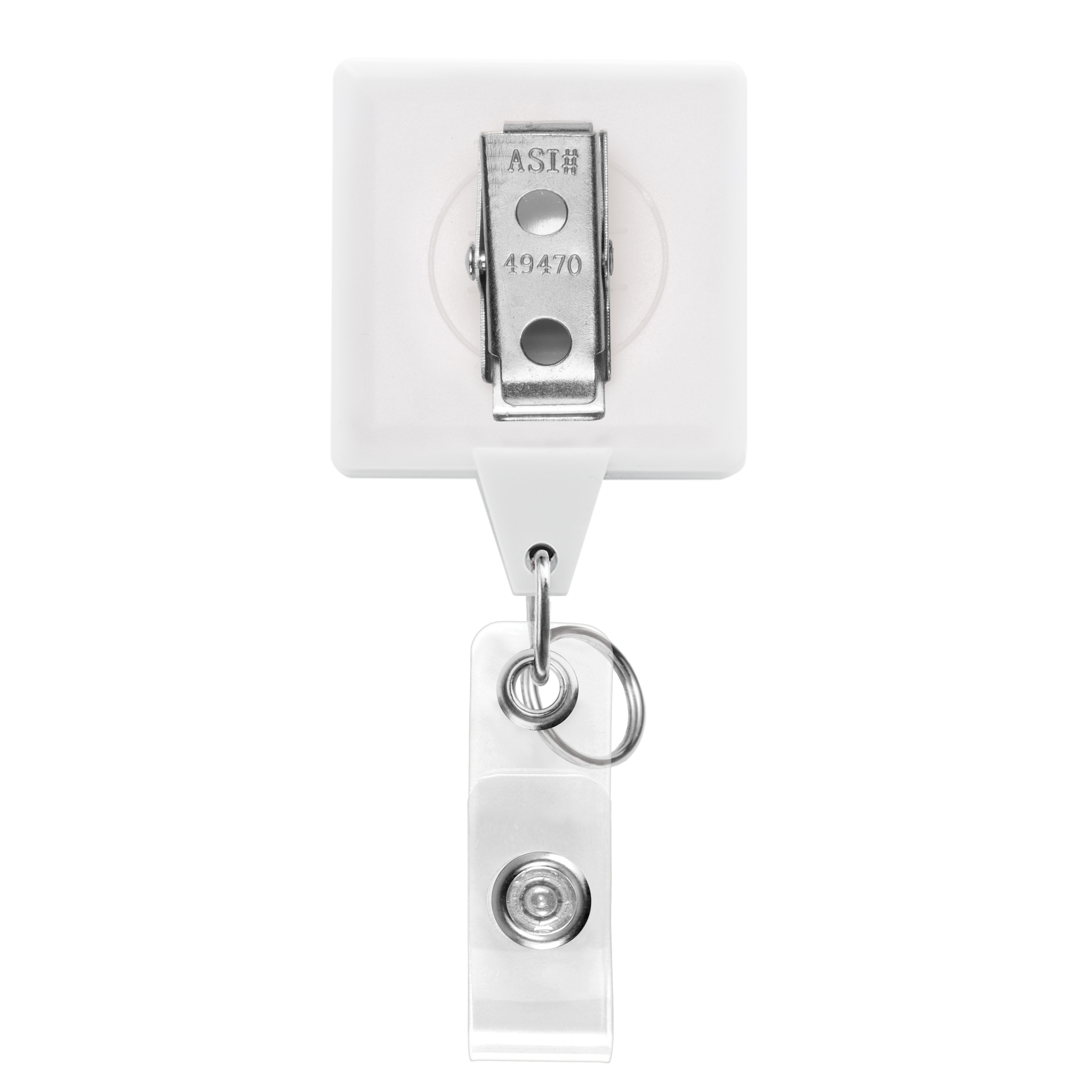 Picture of Square Dual Back Retractable Badge Reel