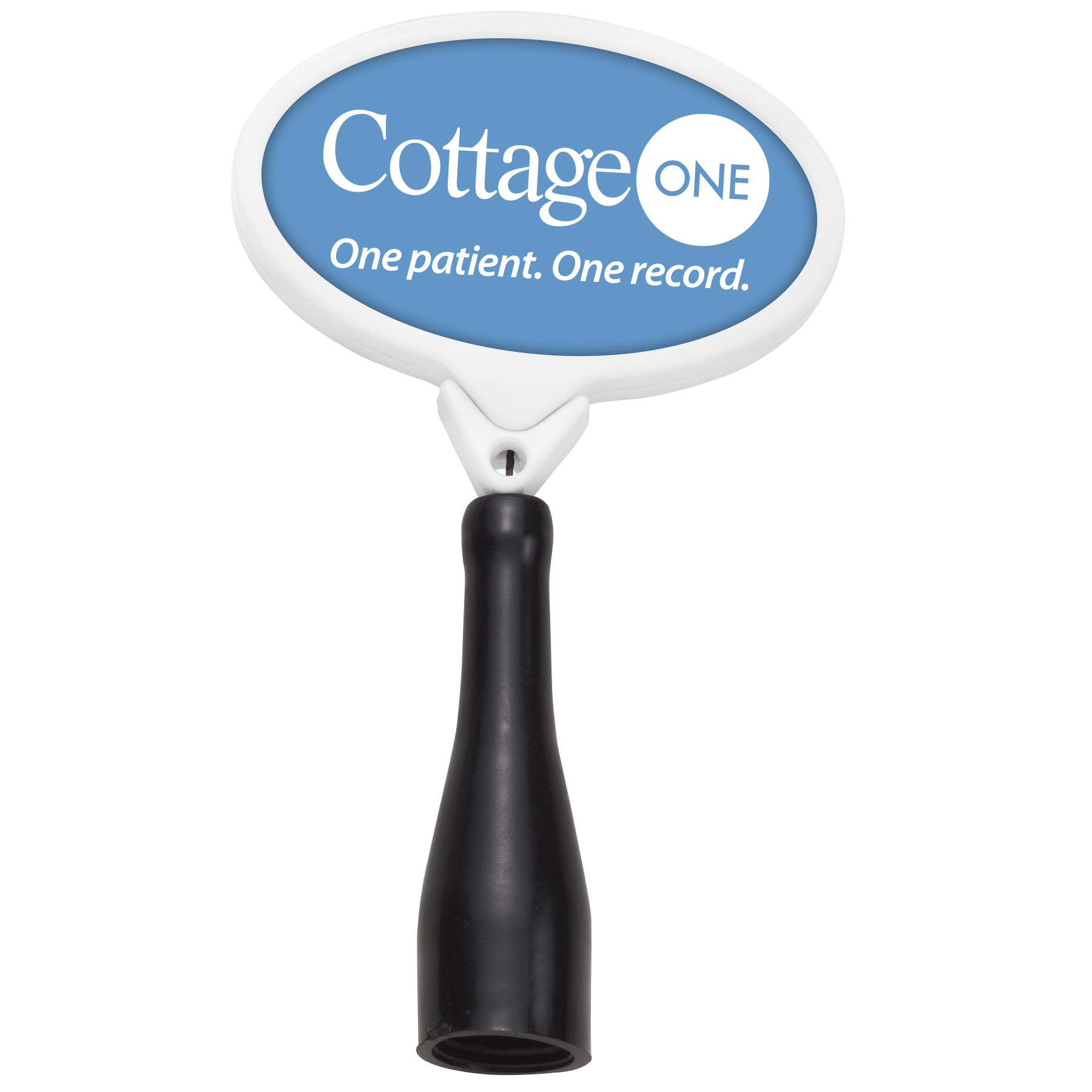 Picture of Anti-Microbial Oval Retractable Pen Holder