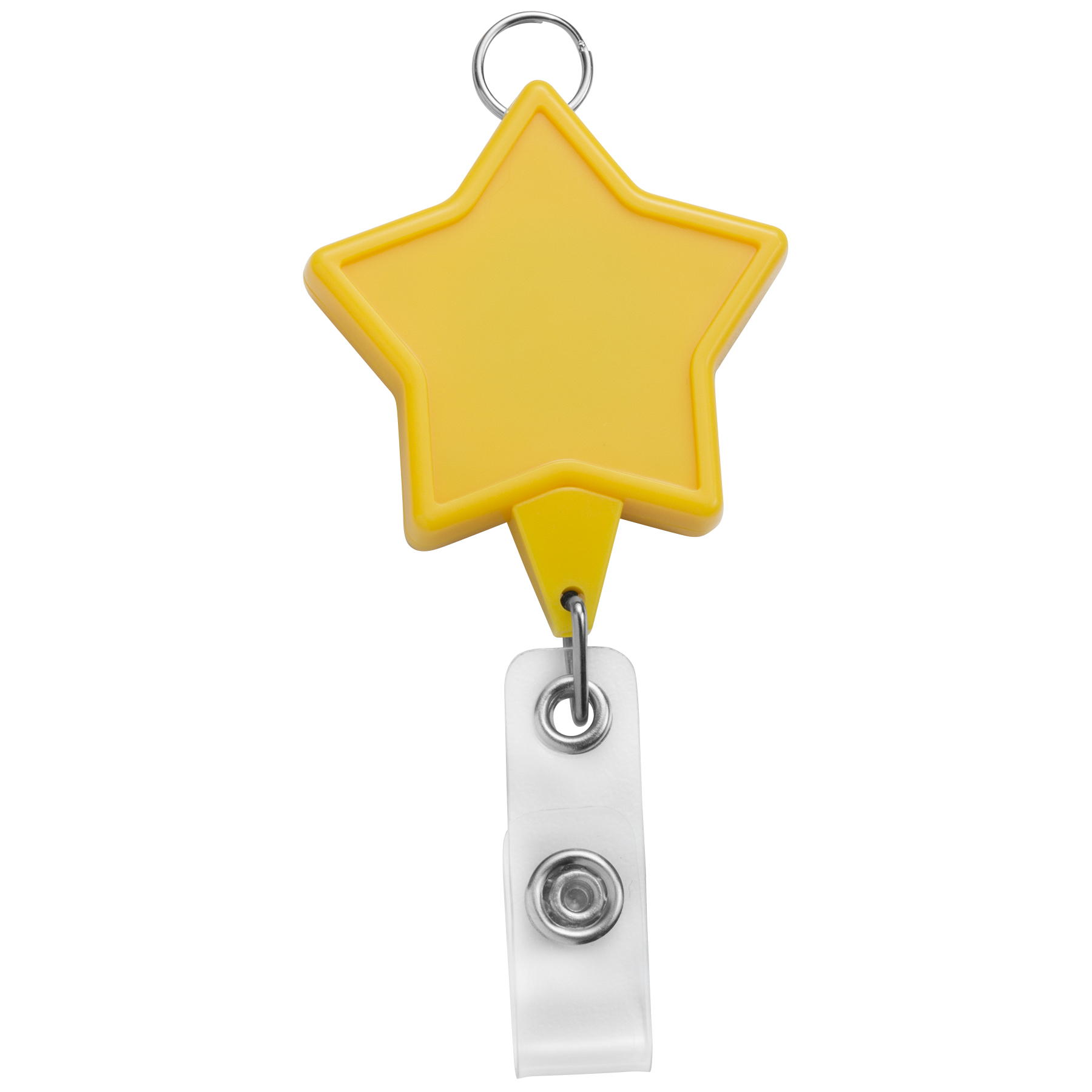 Picture of Jumbo Star Retractable Badge Reel w/lanyard attachment