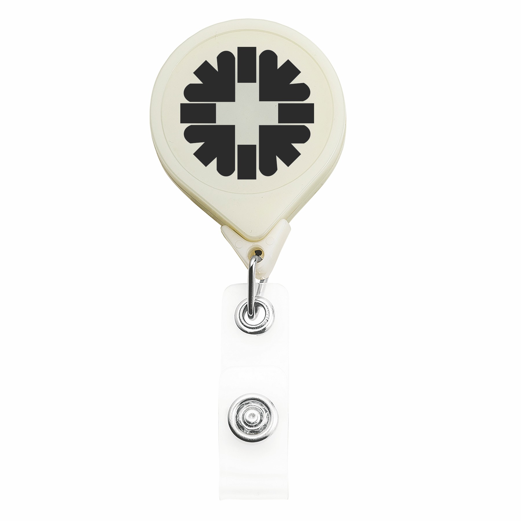 Picture of Glow in the Dark Jumbo Round Badge Reel