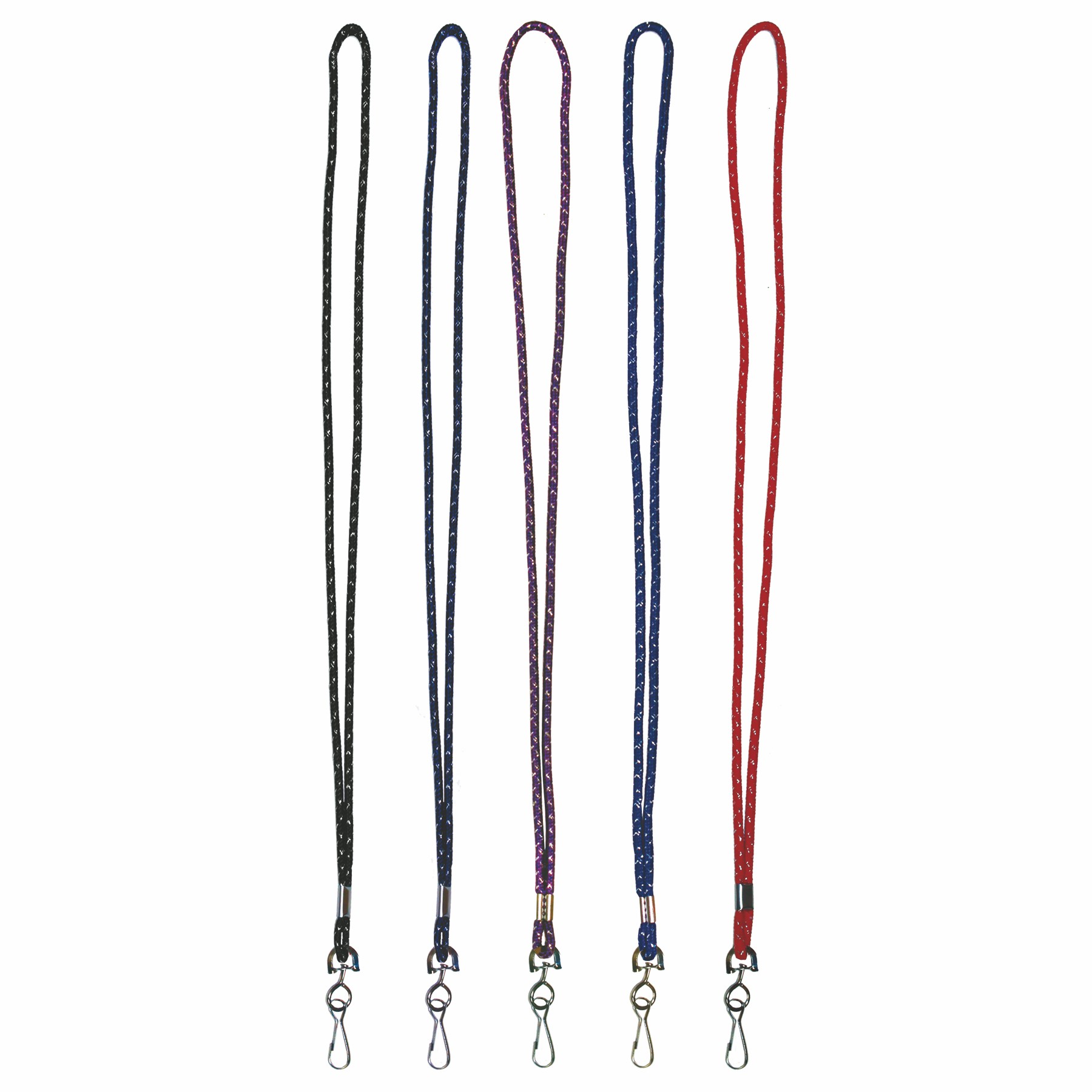 Picture of Braided "Bling" Lanyard w/swivel J hook