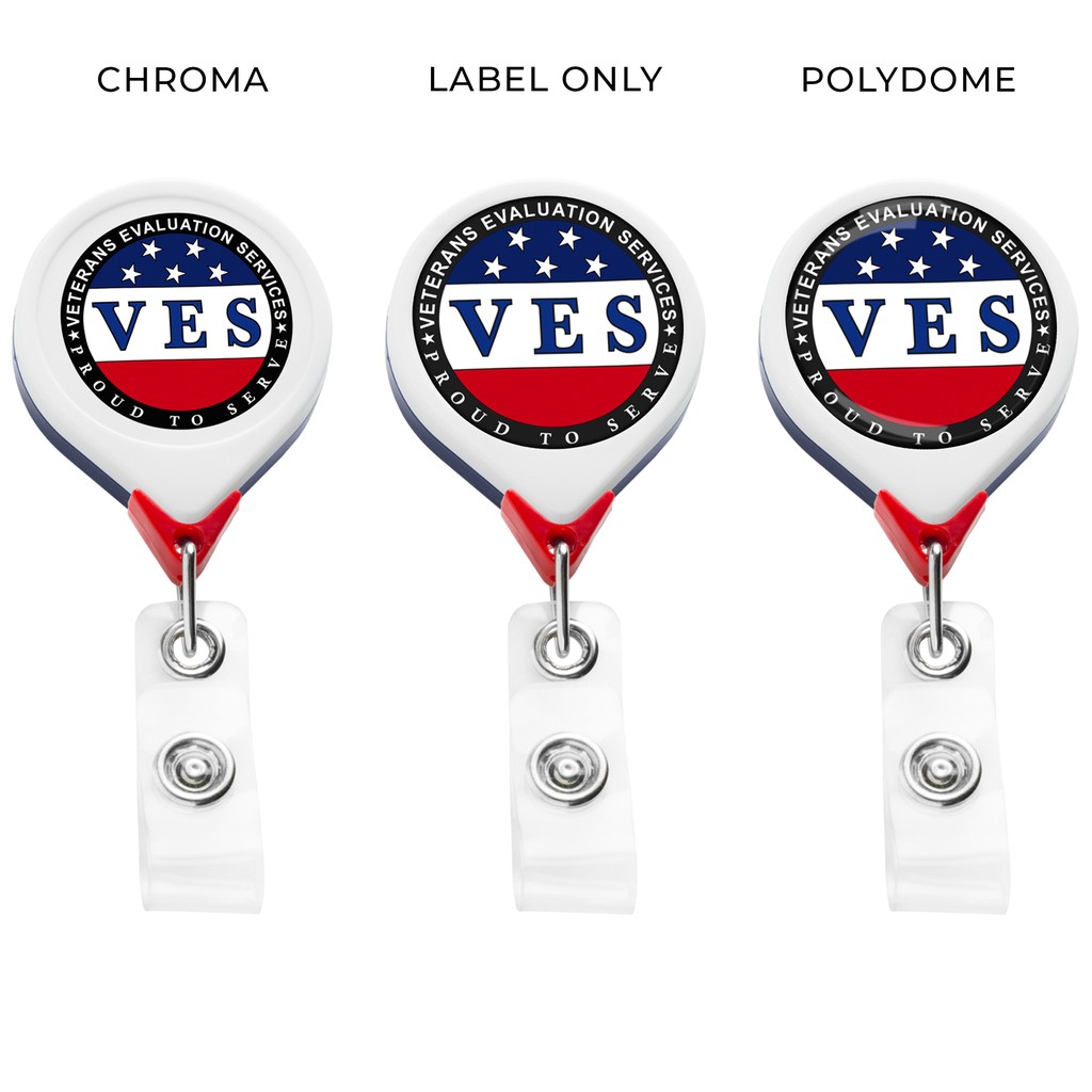 Picture of Jumbo Patriot Retractable Badge Reels