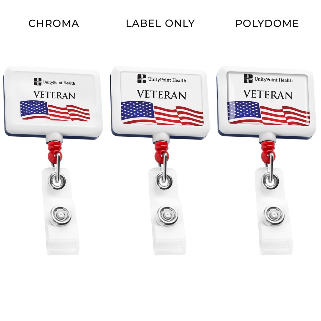 Picture of Jumbo Patriot Retractable Badge Reels