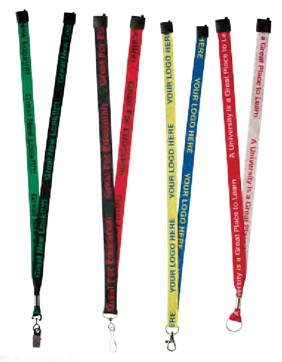 Picture of 5/8" or 3/4" Two Tone Woven Lanyards