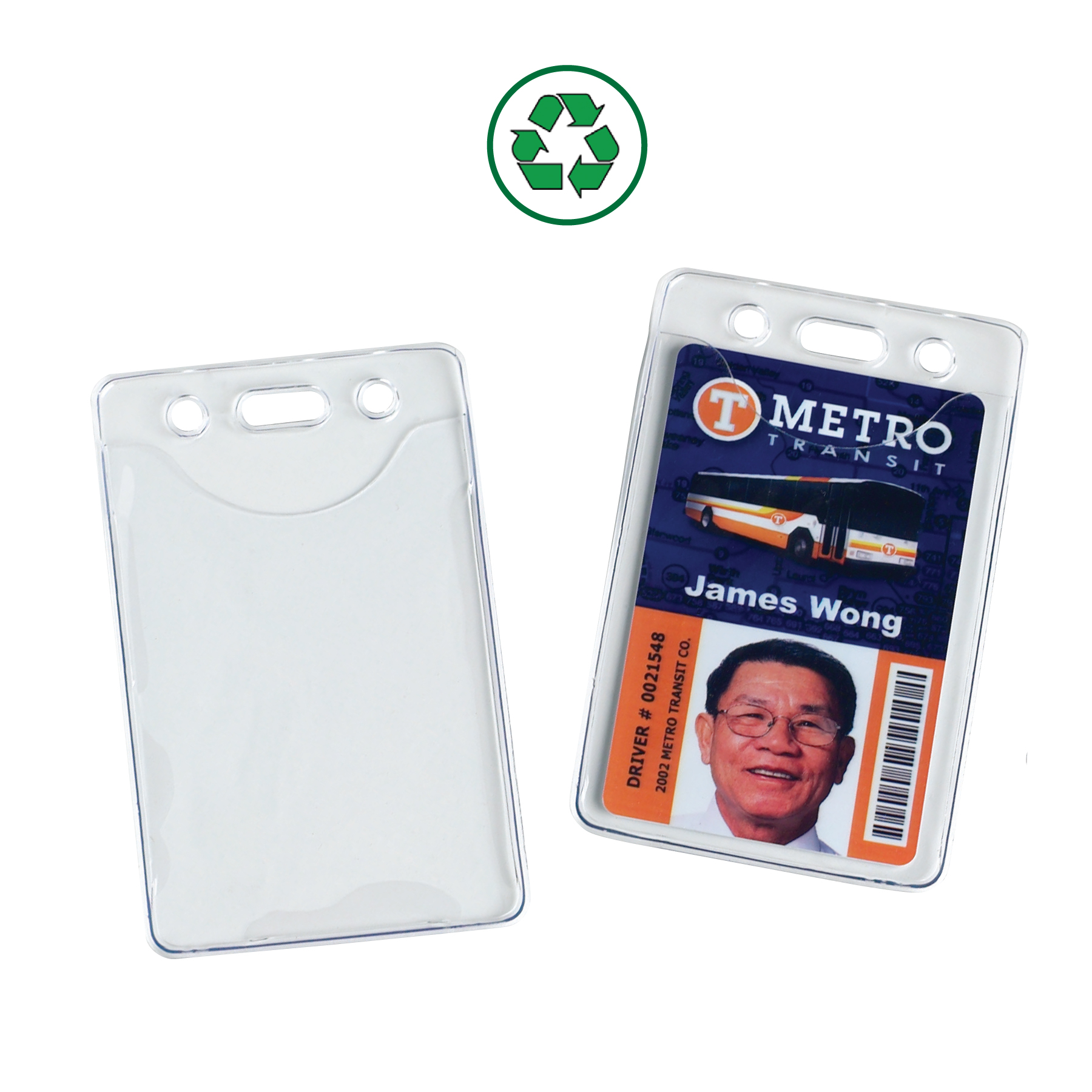 Picture of Earth Friendly Vertical Card Holder