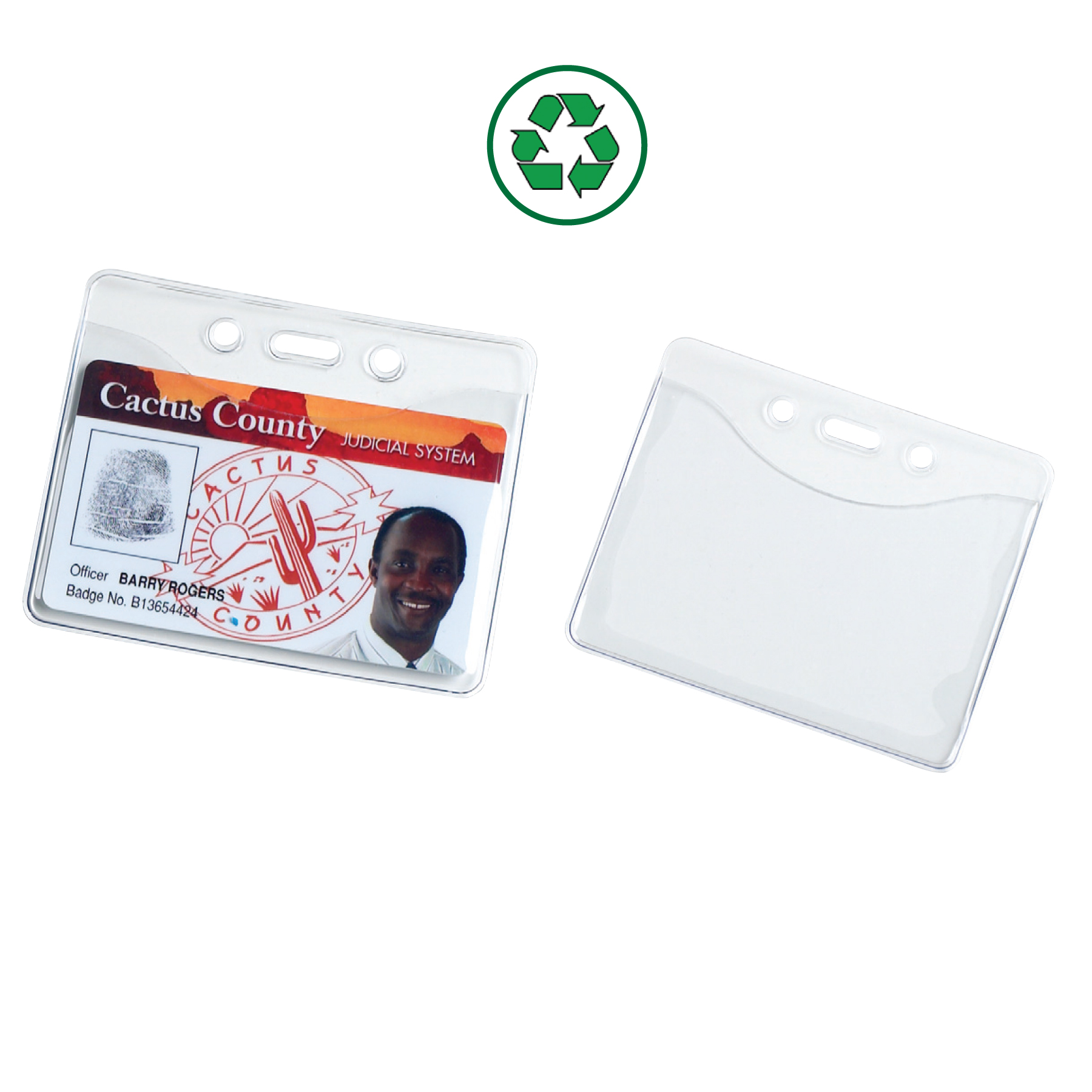 Picture of Earth Friendly Horizontal Card Holder