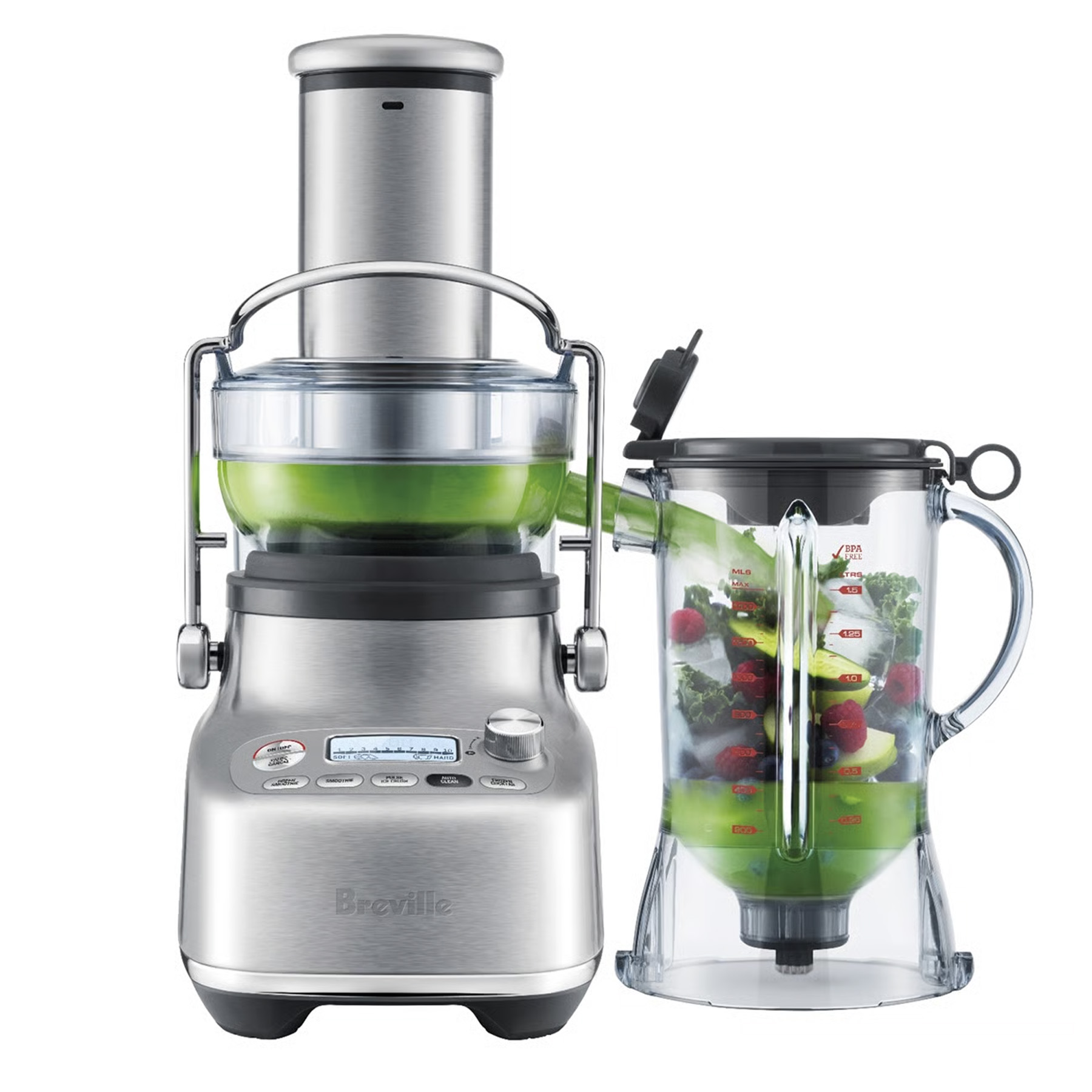 Picture of The 3X Bluicer Pro, Blender & Juicer, 50 Oz Blender Jug, 10 Settings