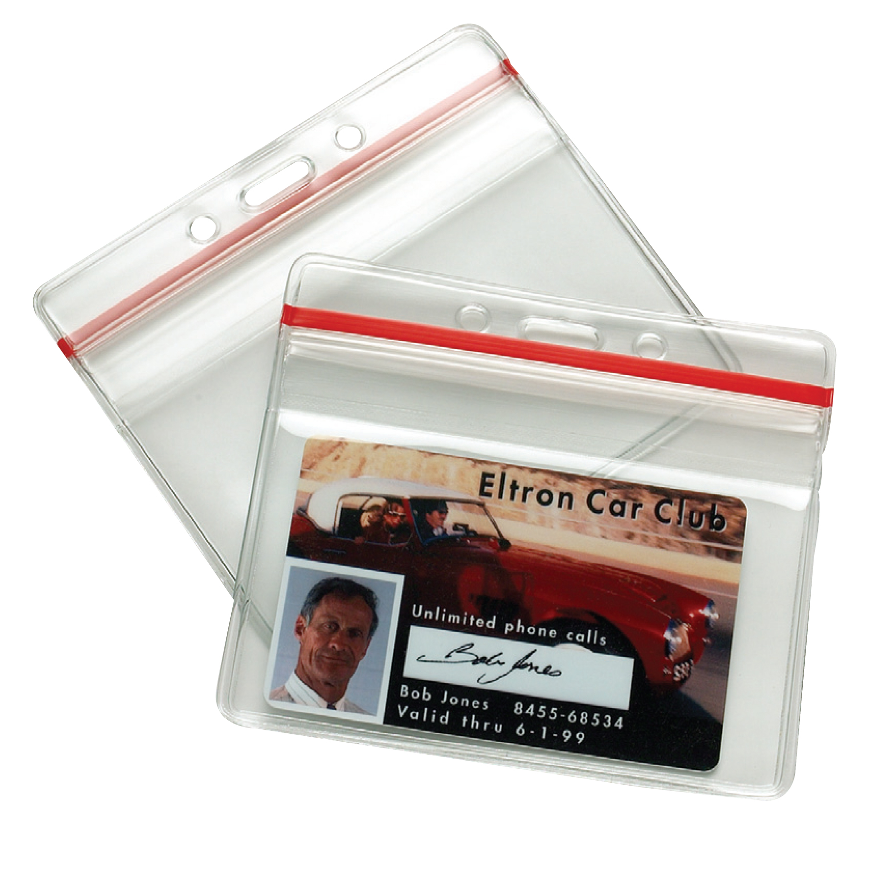 Picture of Sealable Horizontal Card Holder