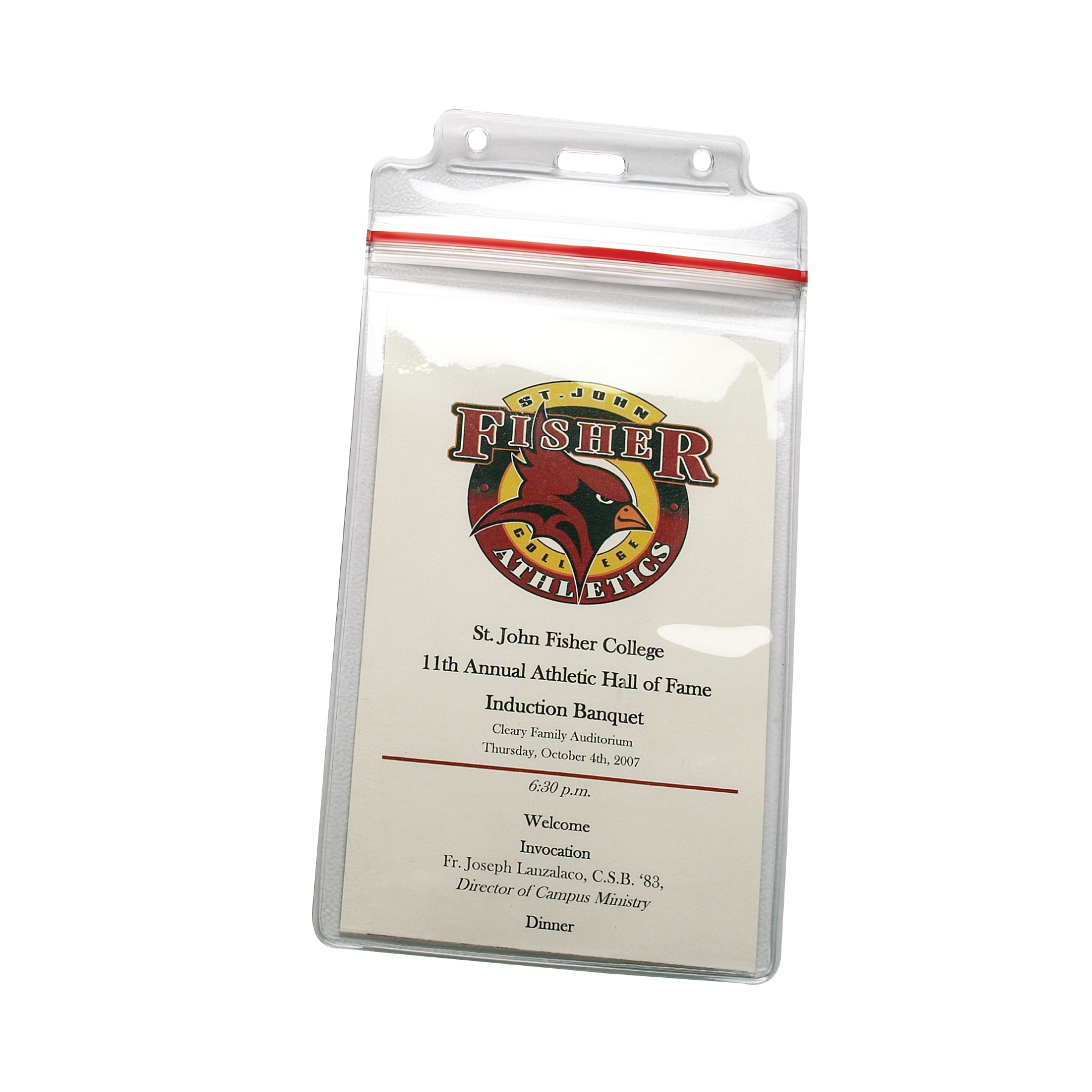 Picture of Sealable Event Card Holder