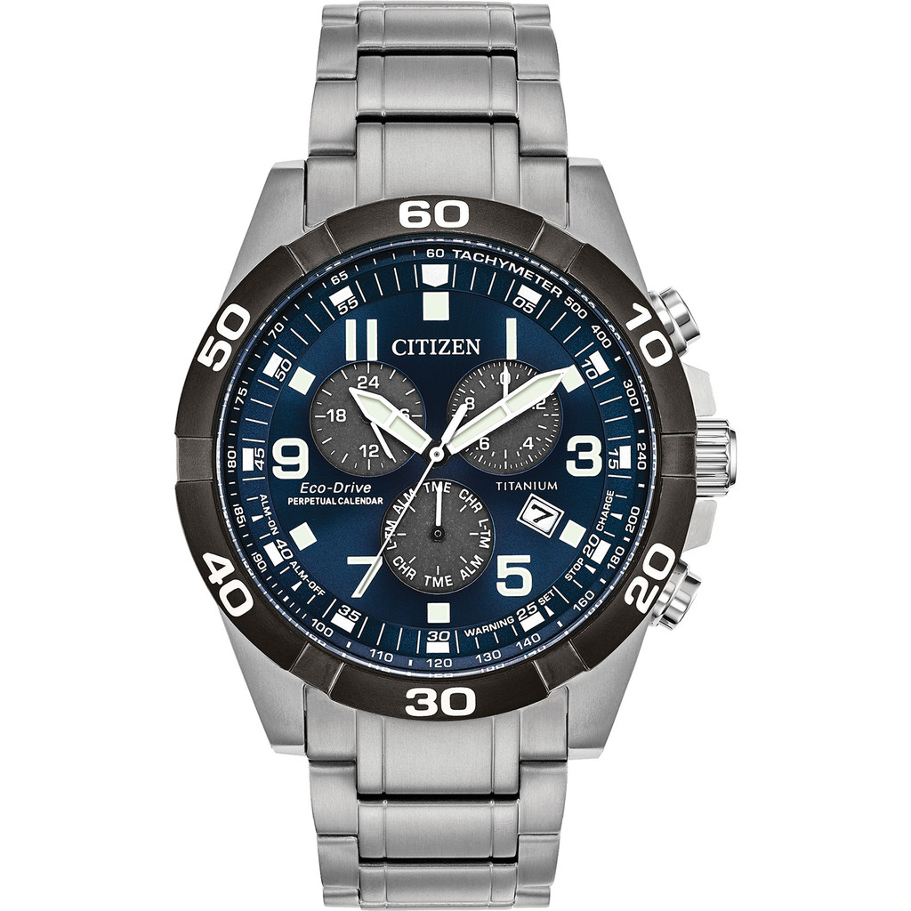 Picture of Citizen Men's Eco-Drive Brycen Watch, Super Titanium