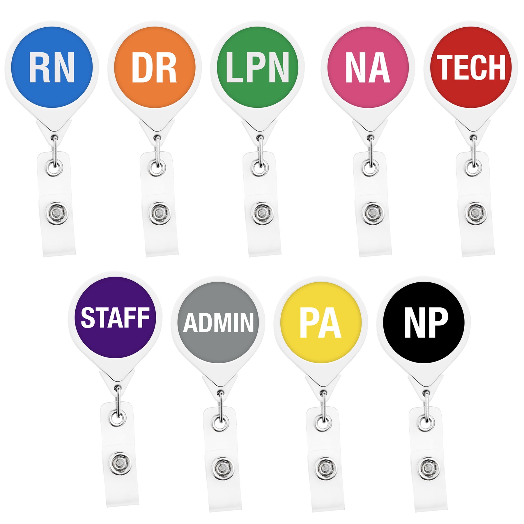Picture of Jumbo Position Retractable Badge Reels