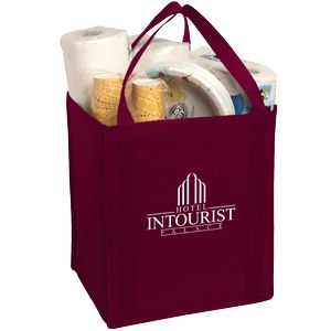 Picture of Large Non-Woven Grocery Shopping Tote Bag