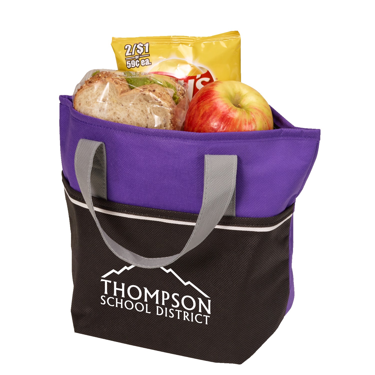 Picture of Non-Woven Carry-It™ Insulated Cooler Tote Bag
