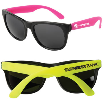 Picture of Neon Sunglasses with Black Frame