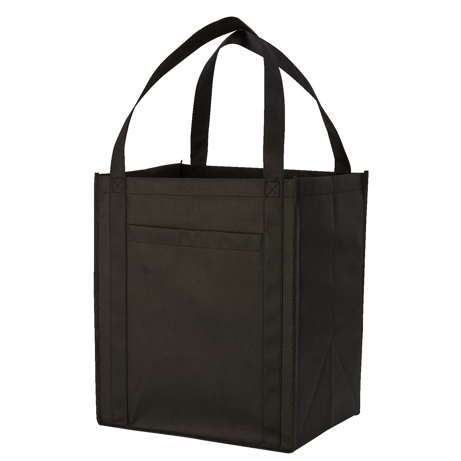 Picture of Large Non-Woven Grocery Tote Bag w/ Pocket