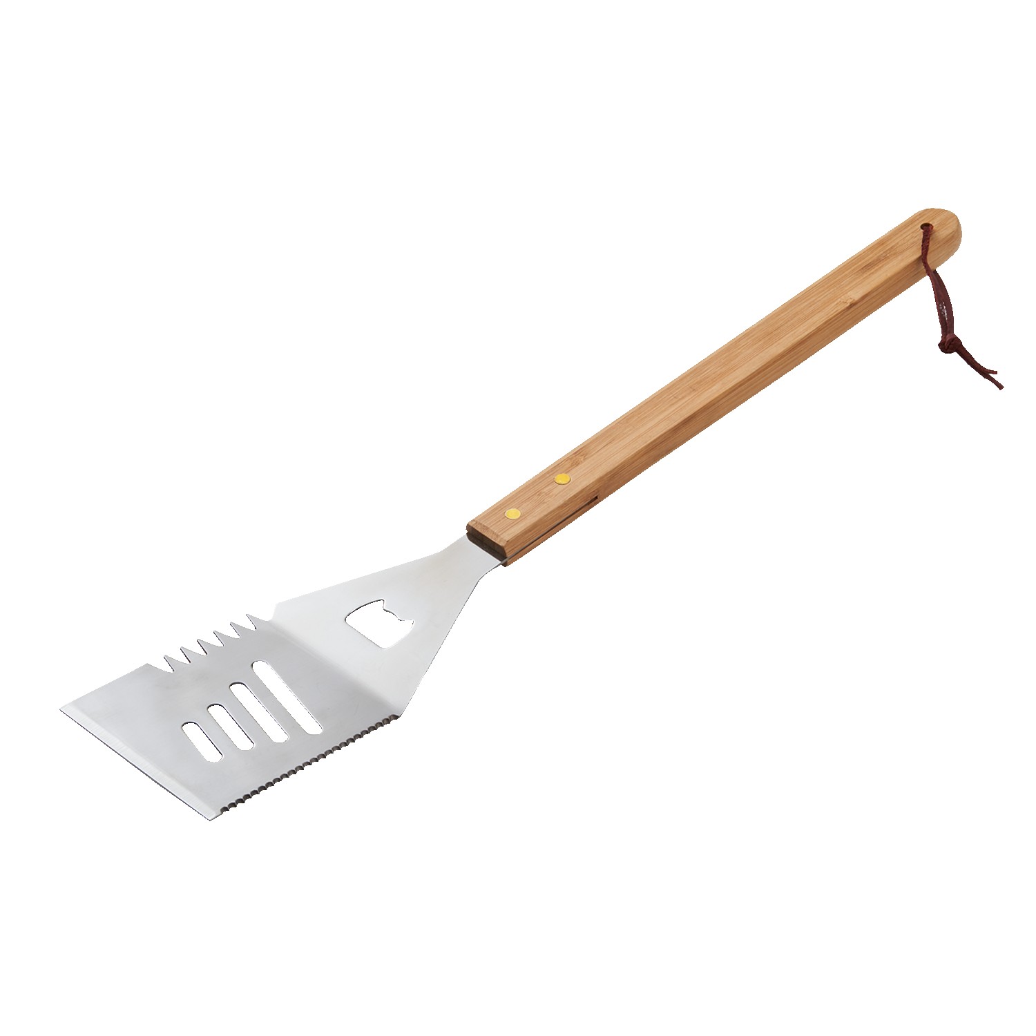 Picture of Multifunction Bamboo BBQ Spatula Tool
