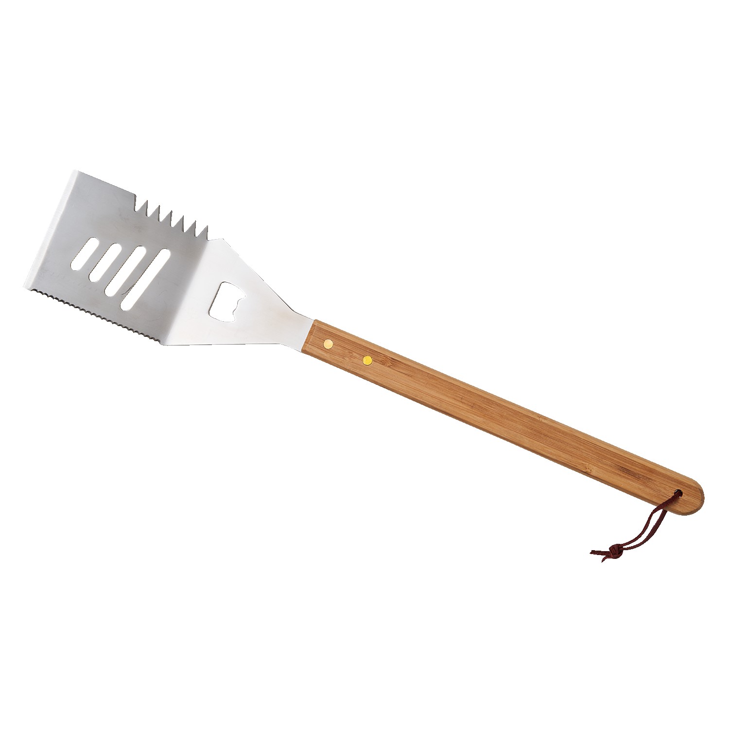 Picture of Multifunction Bamboo BBQ Spatula Tool