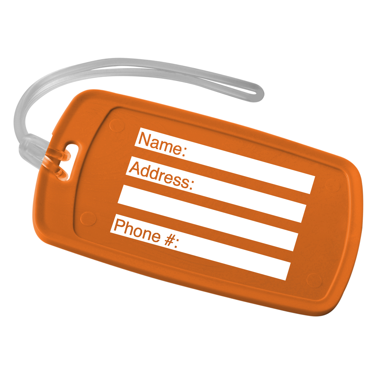 Picture of Traveler Rectangular Luggage Tag