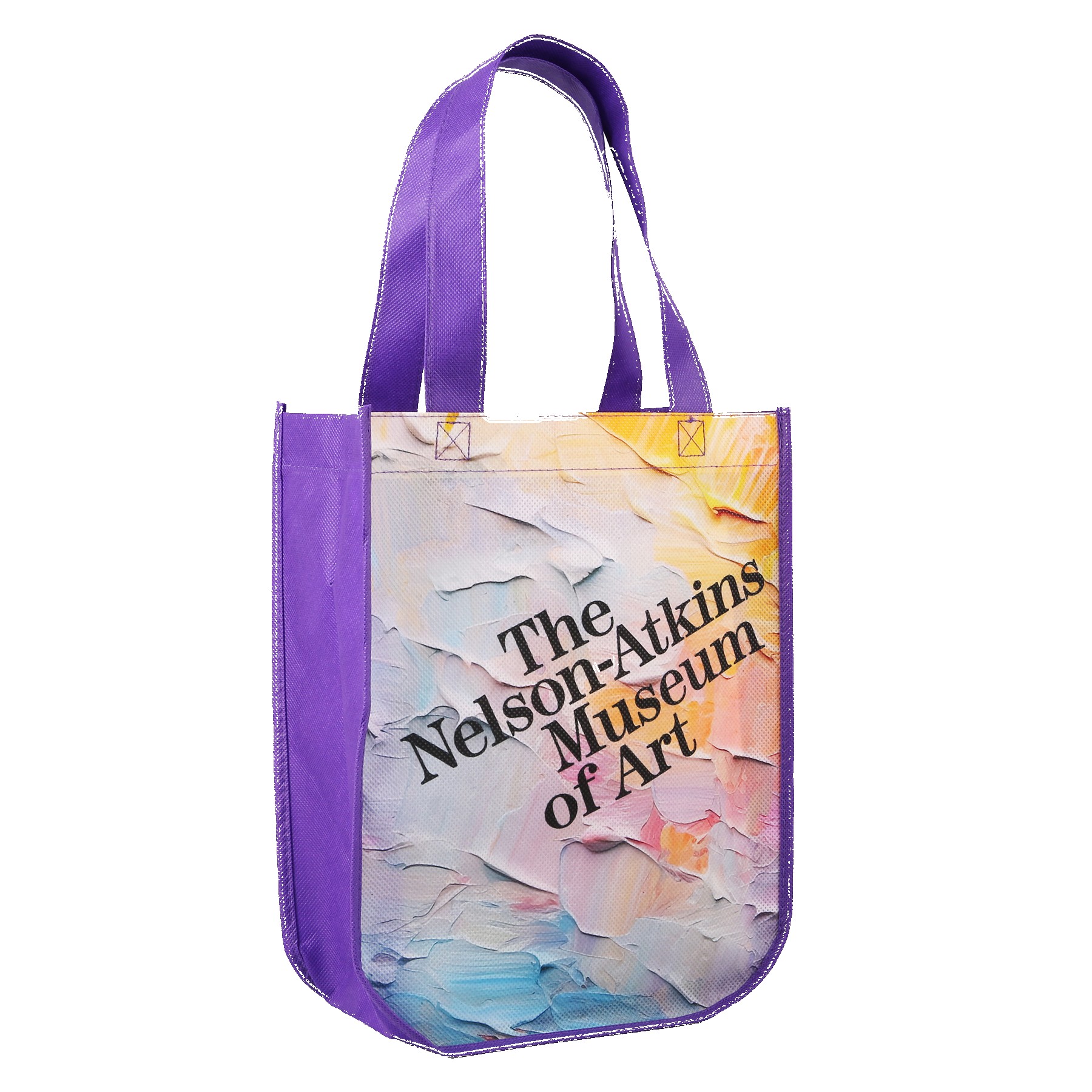Picture of Yuma Sublimated Non-Woven Curve Bottom Tote Bag