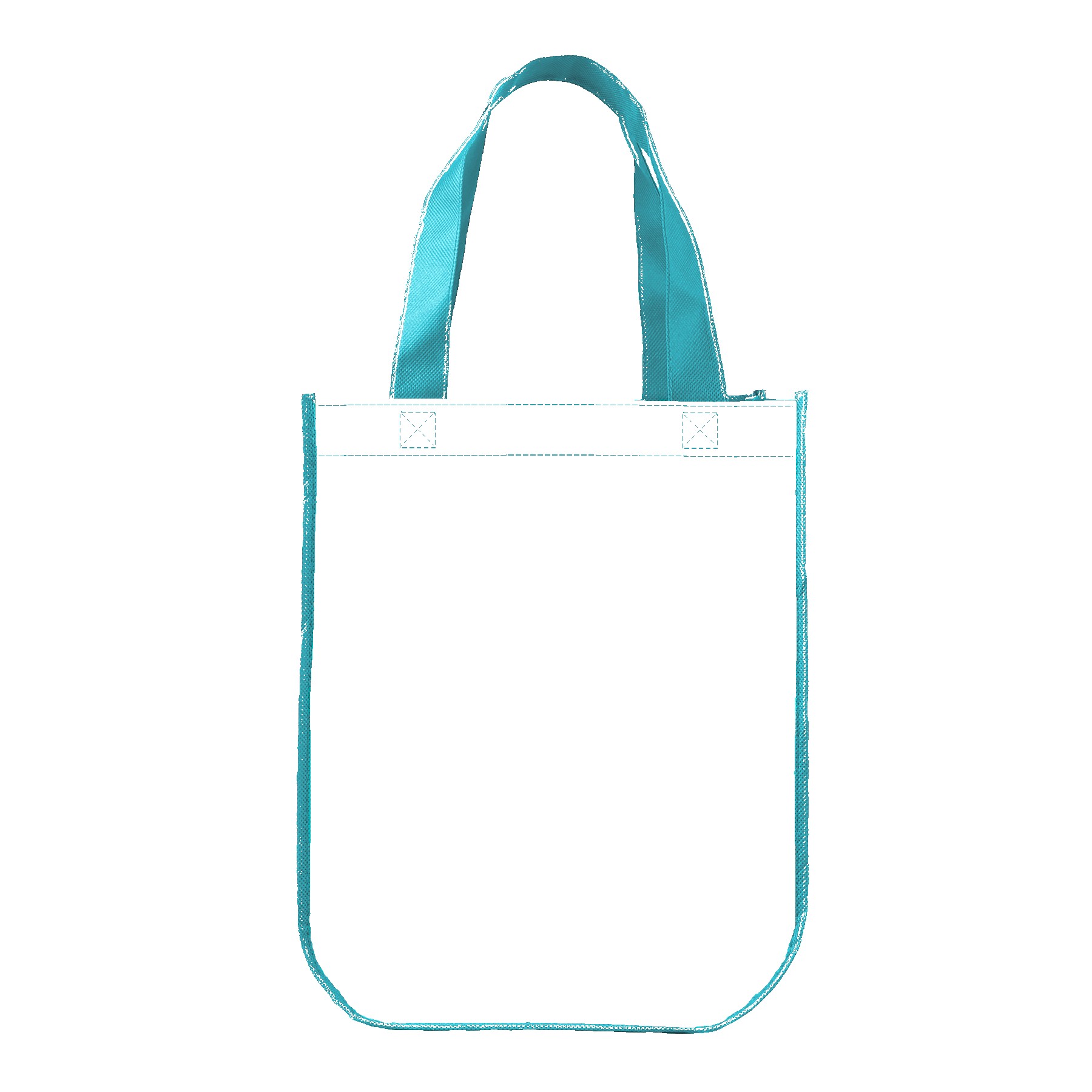 Picture of Yuma Sublimated Non-Woven Curve Bottom Tote Bag