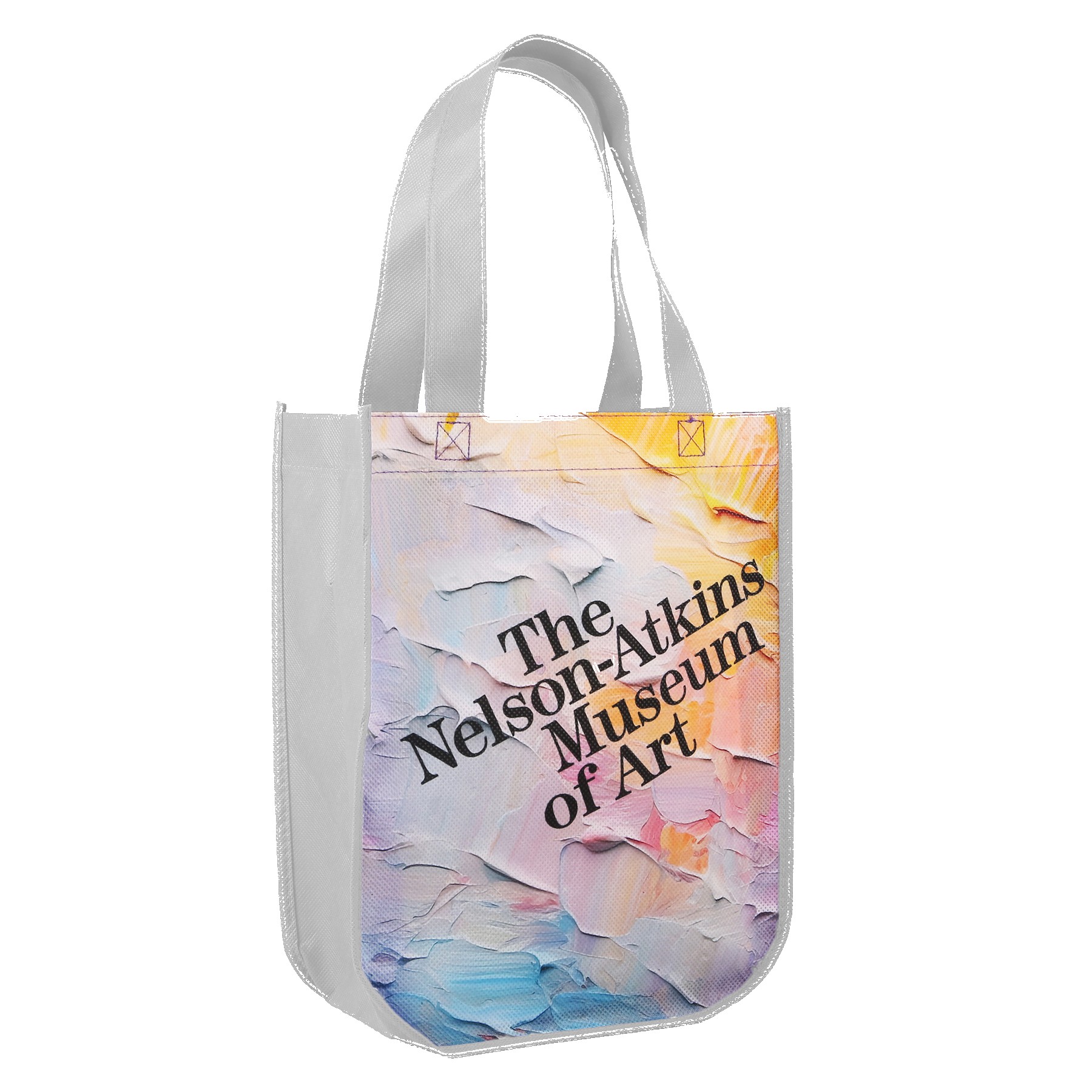 Picture of Yuma Sublimated Non-Woven Curve Bottom Tote Bag