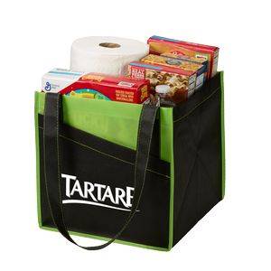 Picture of Cube Non-Woven Utility Tote Bag