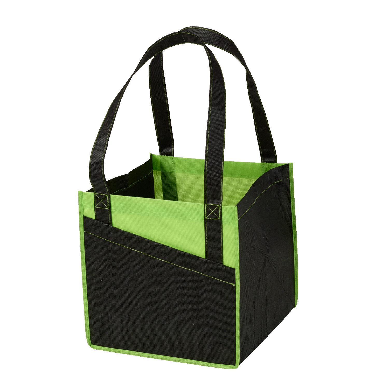 Picture of Cube Non-Woven Utility Tote Bag